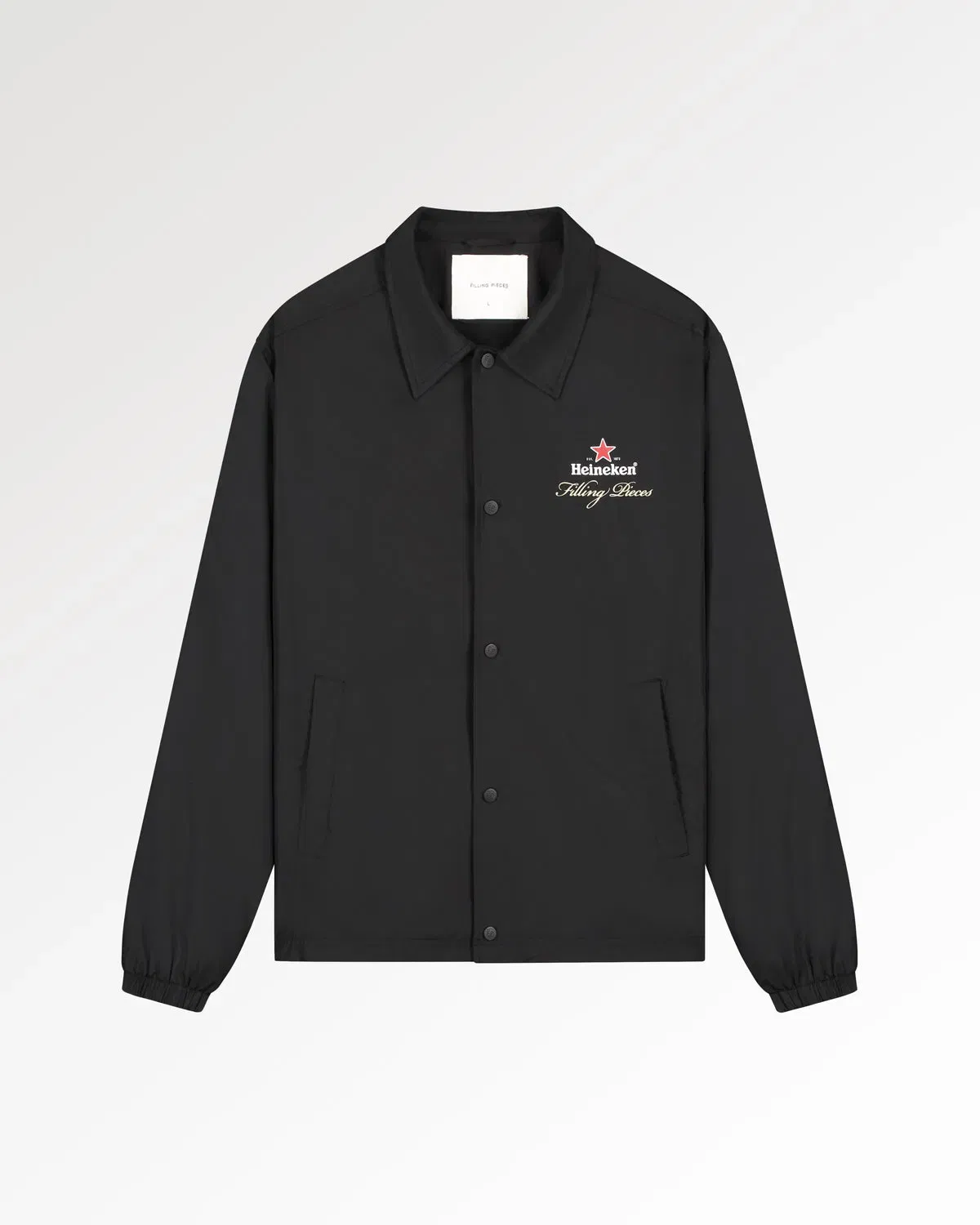 Trendmaven Coach Jacket Heineken Black