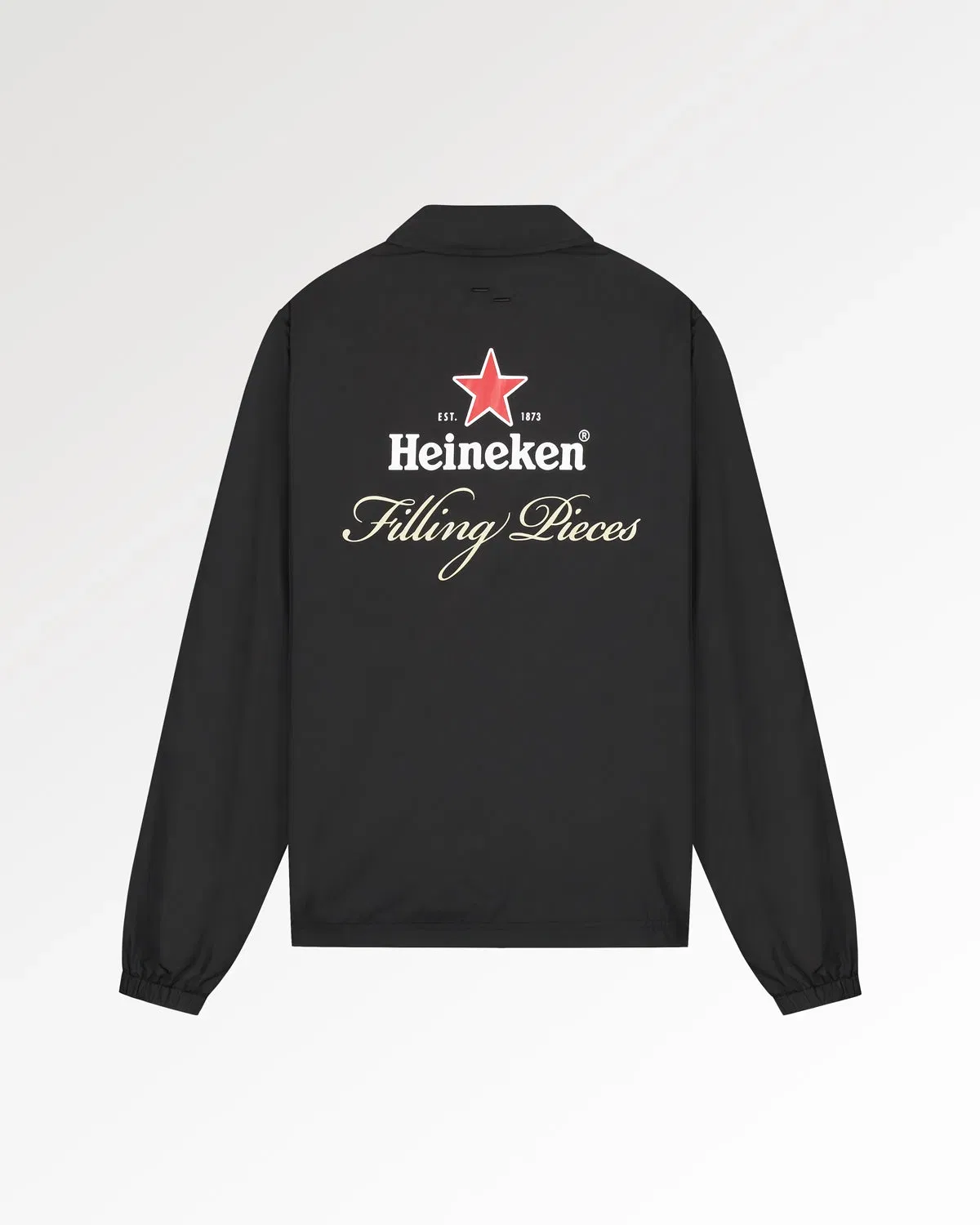 Trendmaven Coach Jacket Heineken Black