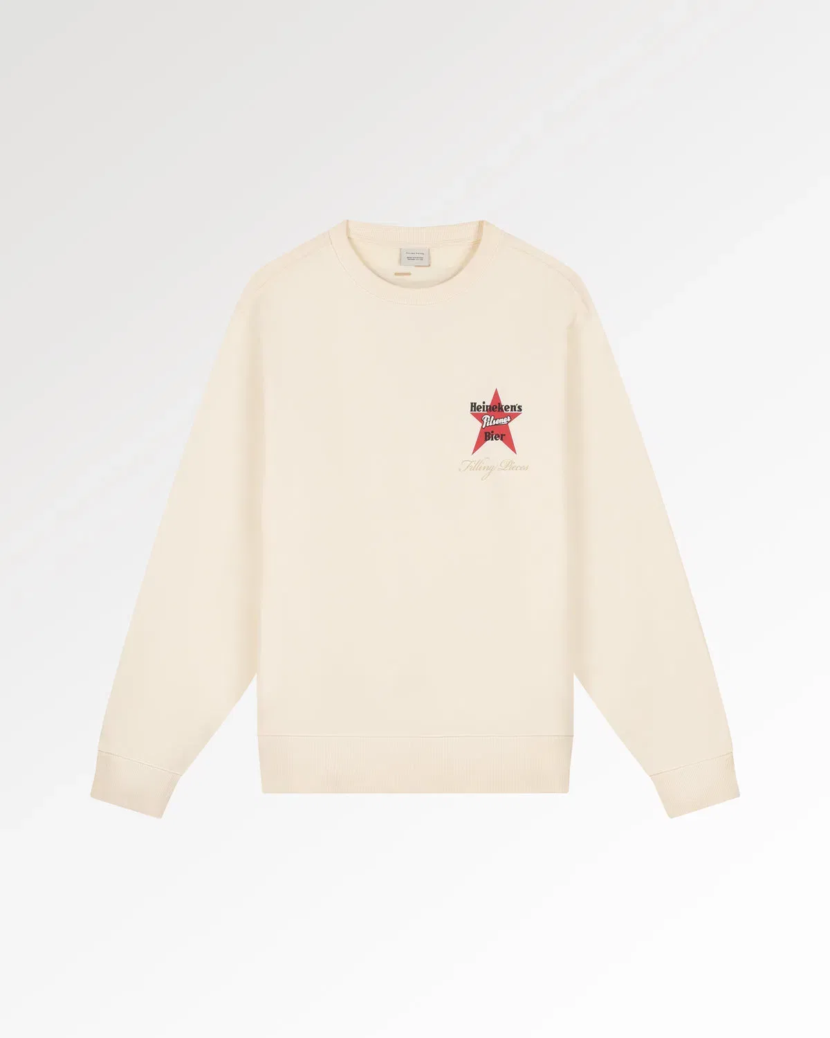 Trendmaven Sweatshirt Heineken Vintage Logo Antique White