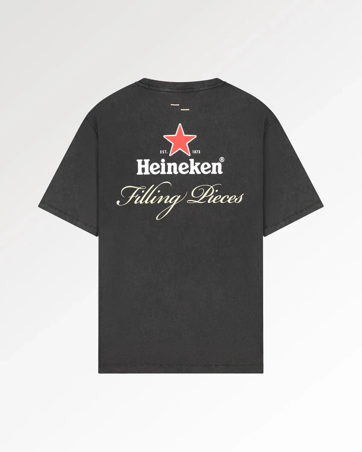 Trendmaven T-shirt Heineken Logo Vintage Black
