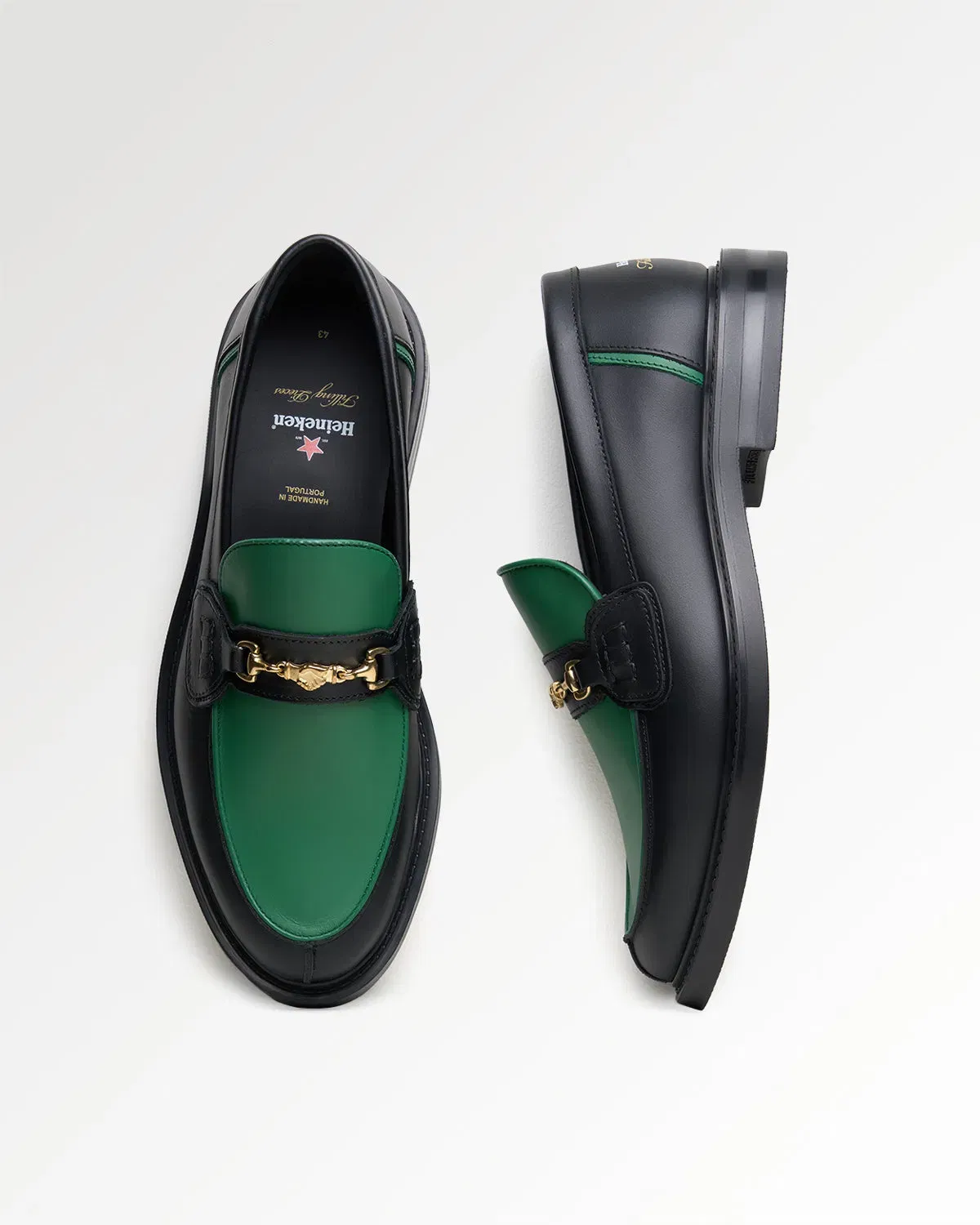 Trendmaven Loafer Heineken Nappa Green