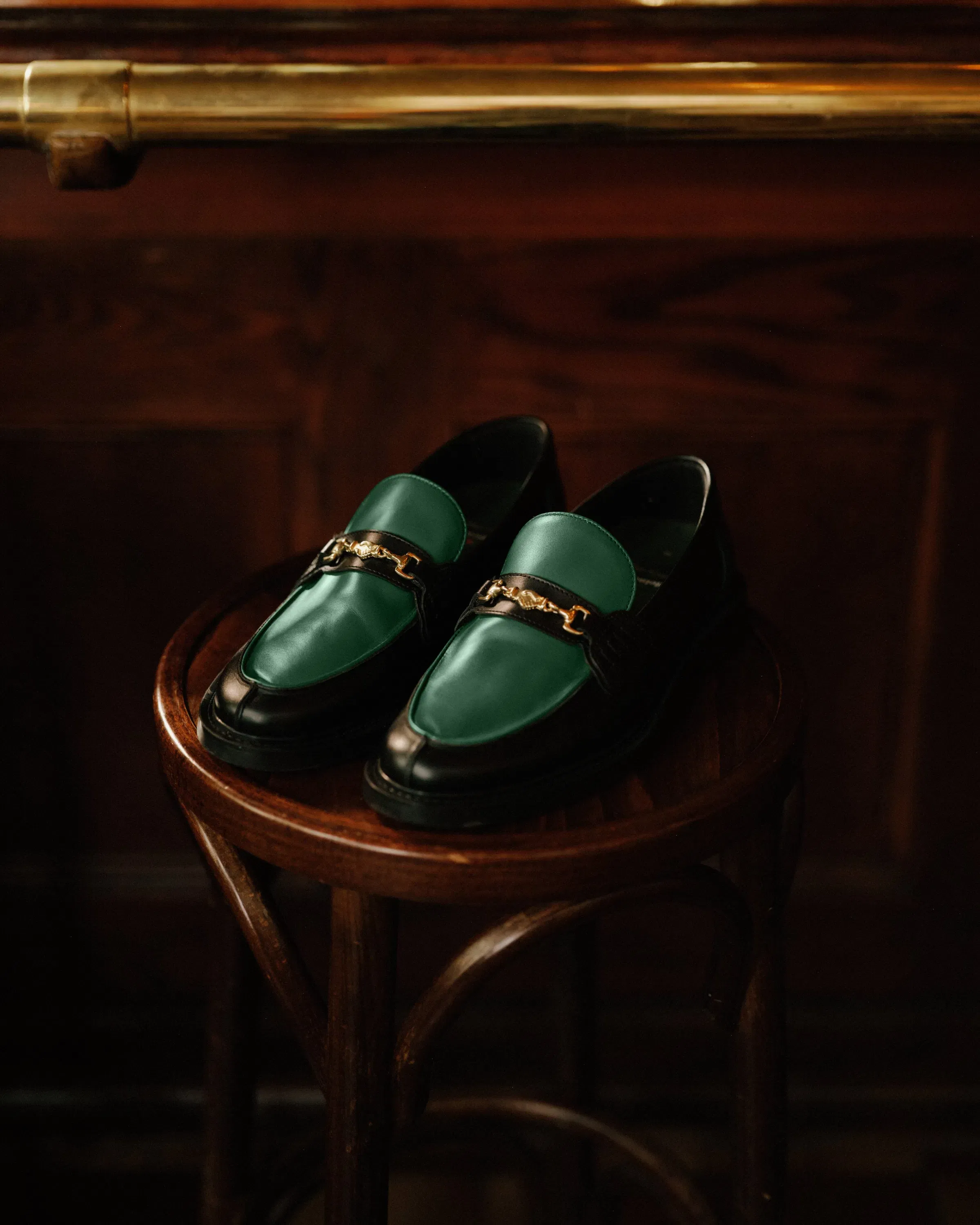 Trendmaven Loafer Heineken Nappa Green