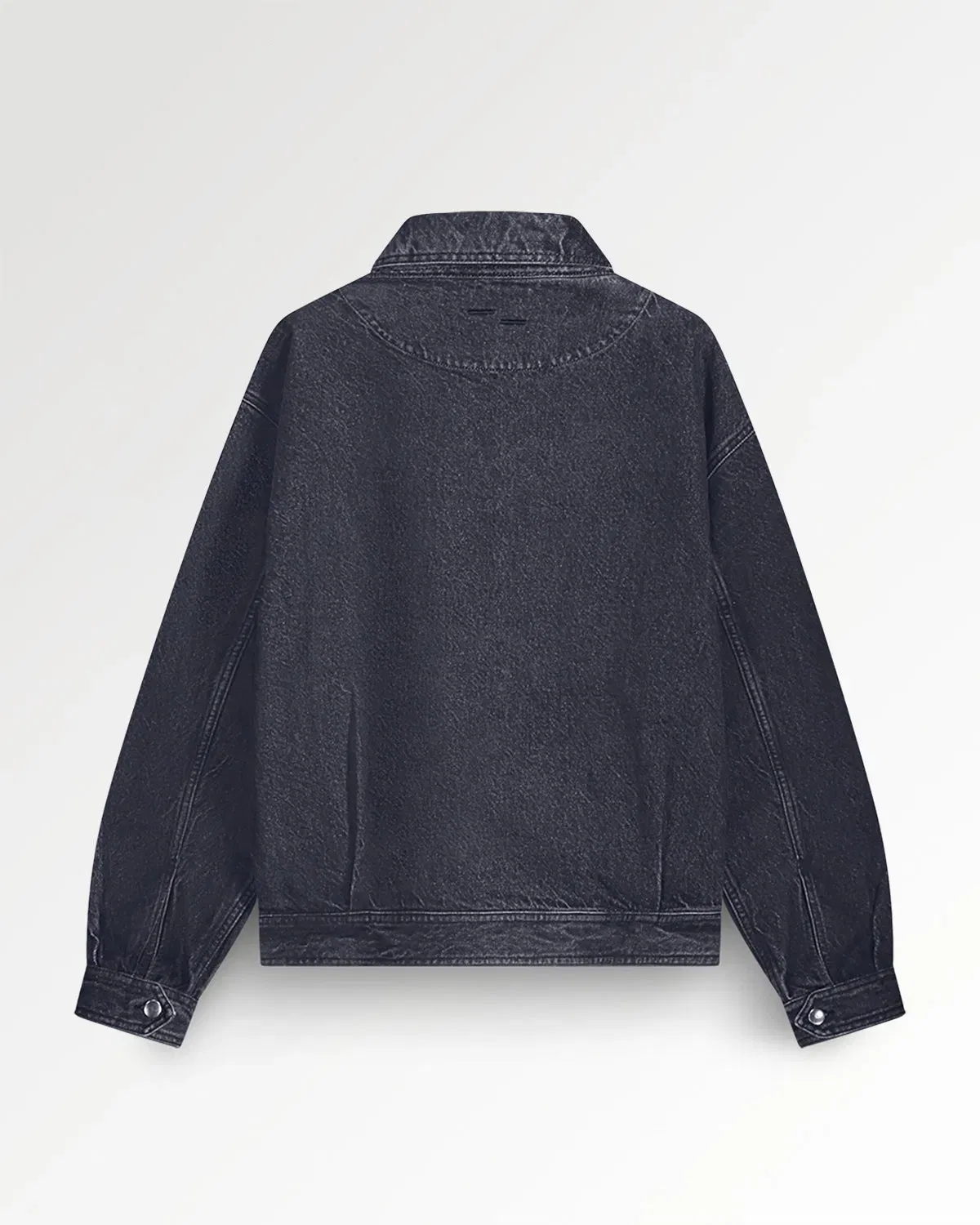 Trend Maven Denim Jacket Washed Black