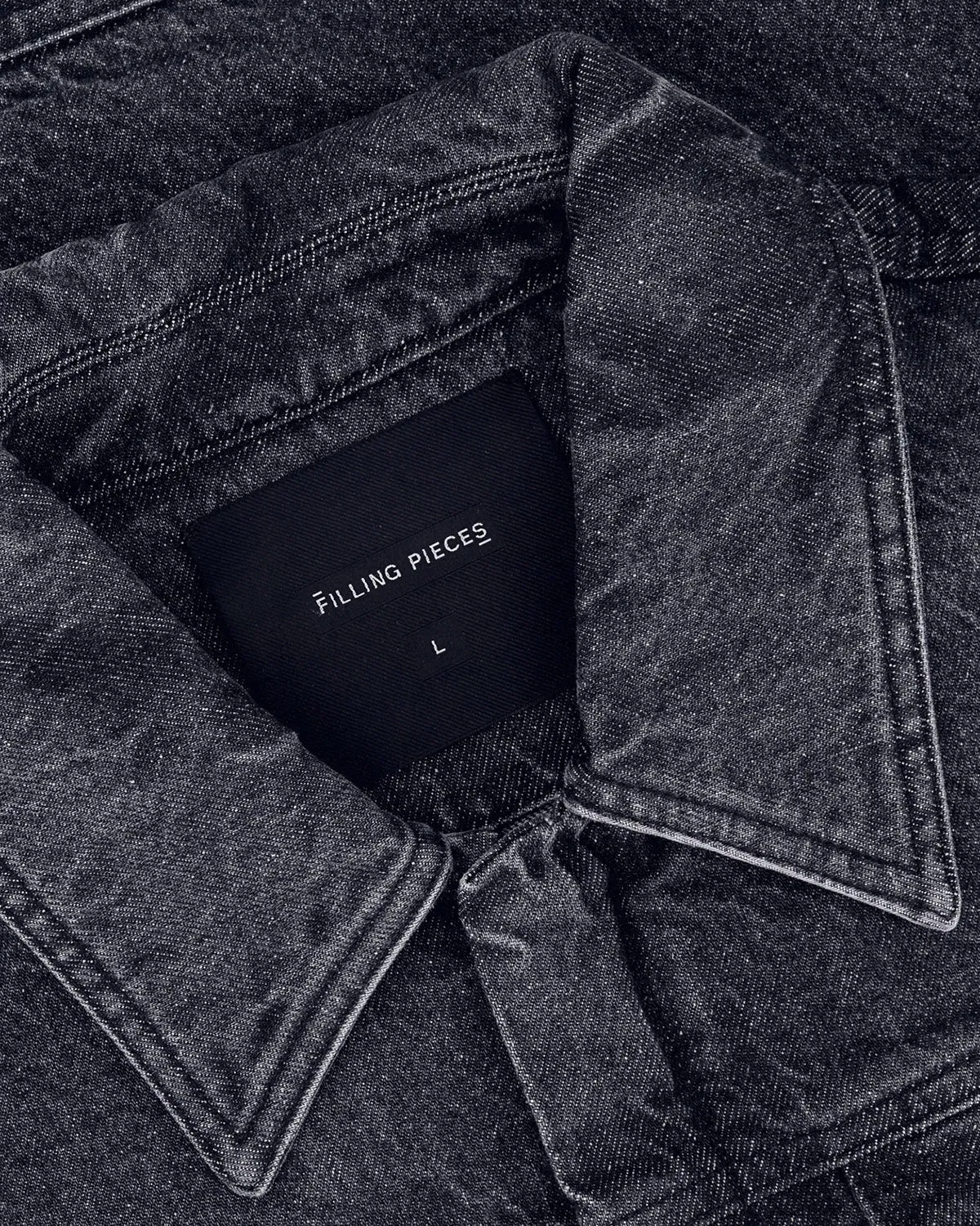 Trend Maven Denim Jacket Washed Black