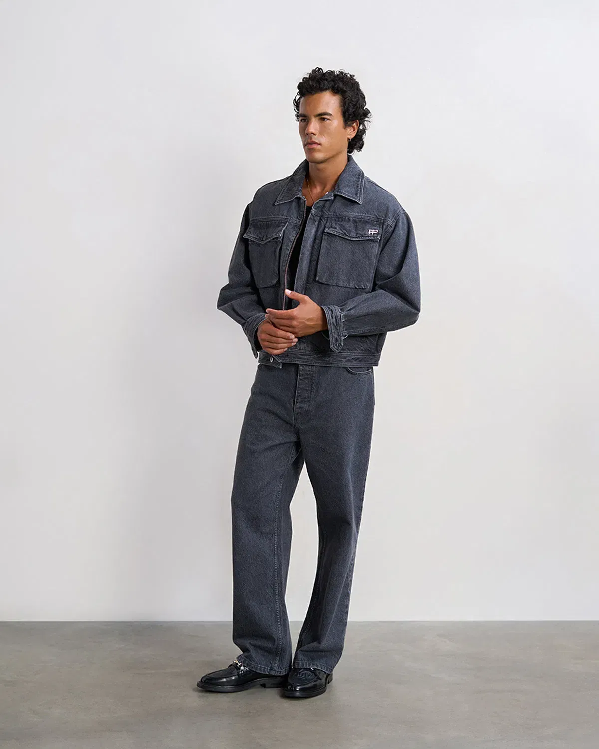 Trend Maven Denim Pants Washed Black