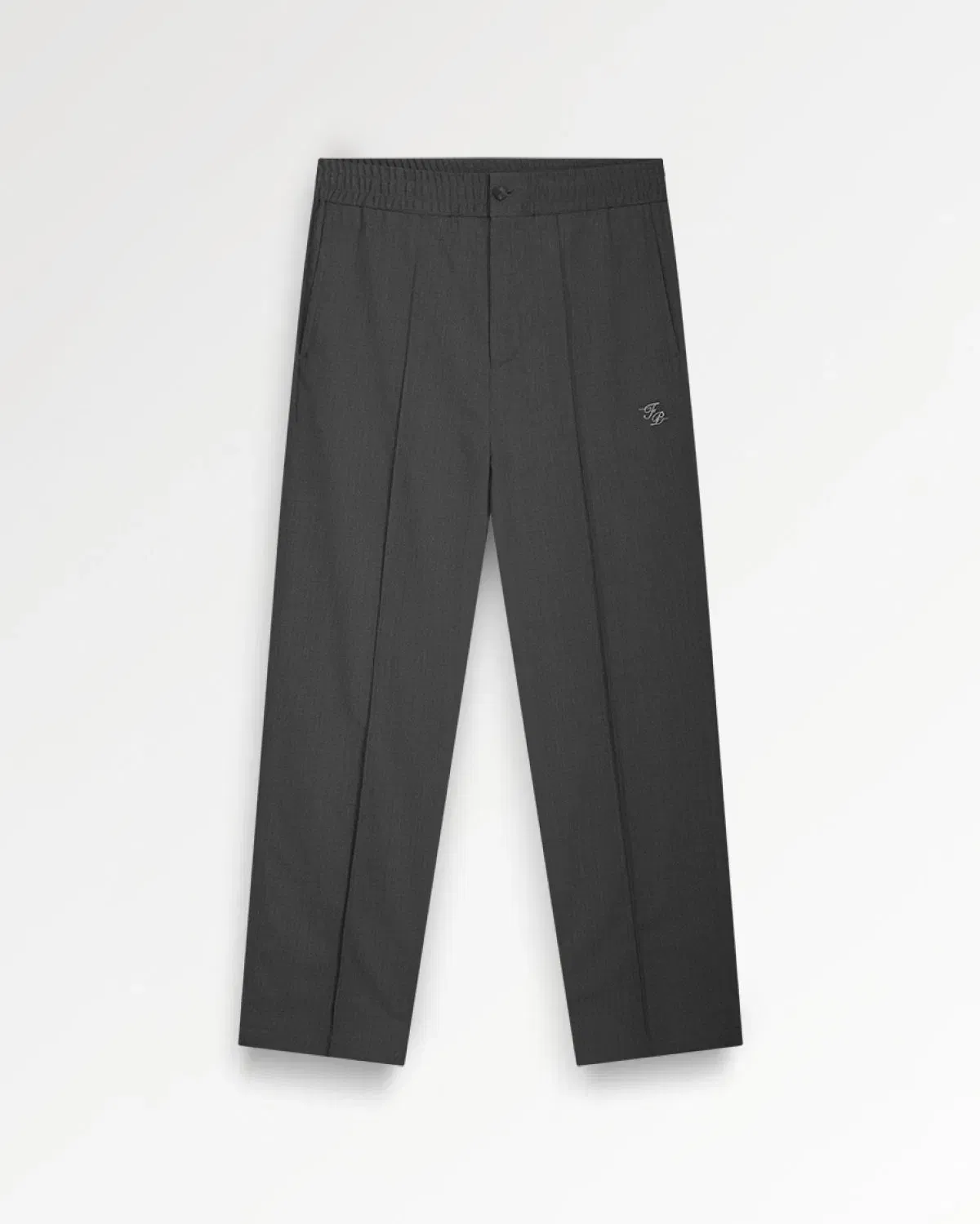 Entry Luxury Coach Pants Twill Wool Grey
