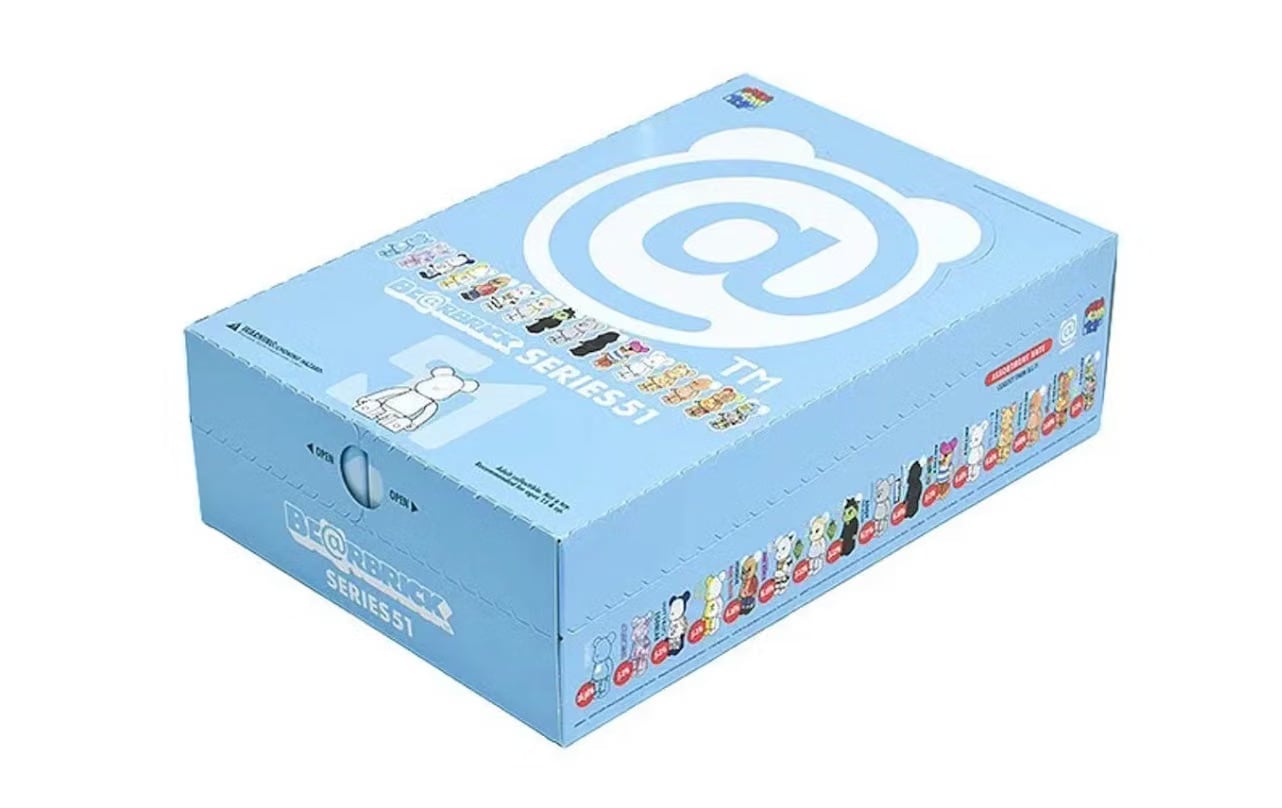 MEDICOM TOY BE@RBRICK Series 51 100% Sealed Case of 24