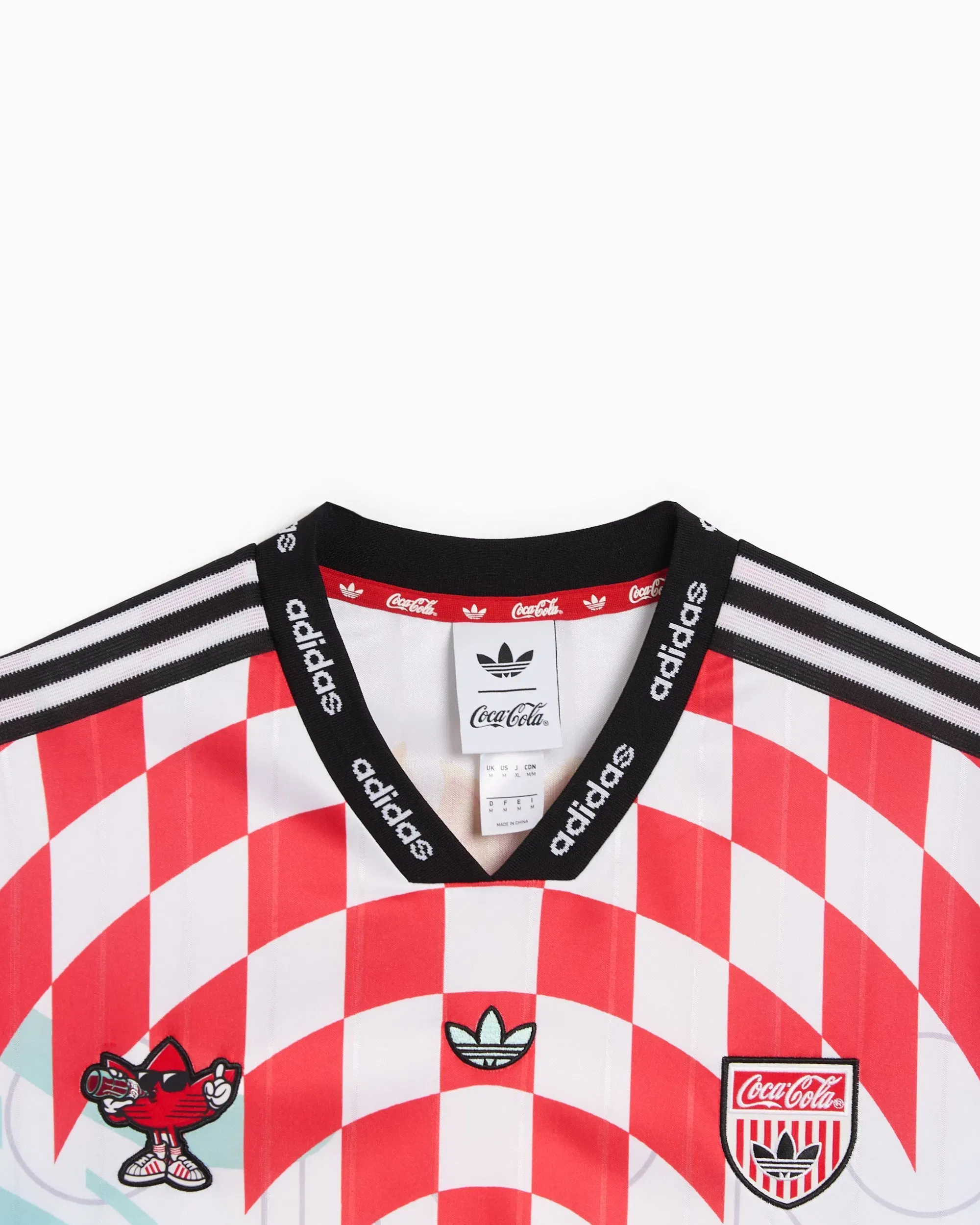 adidas Jersey T-Shirt con gráfico Relaxed adidas Originals x Coca-Cola Classic Sport Mash-Up para hombre
