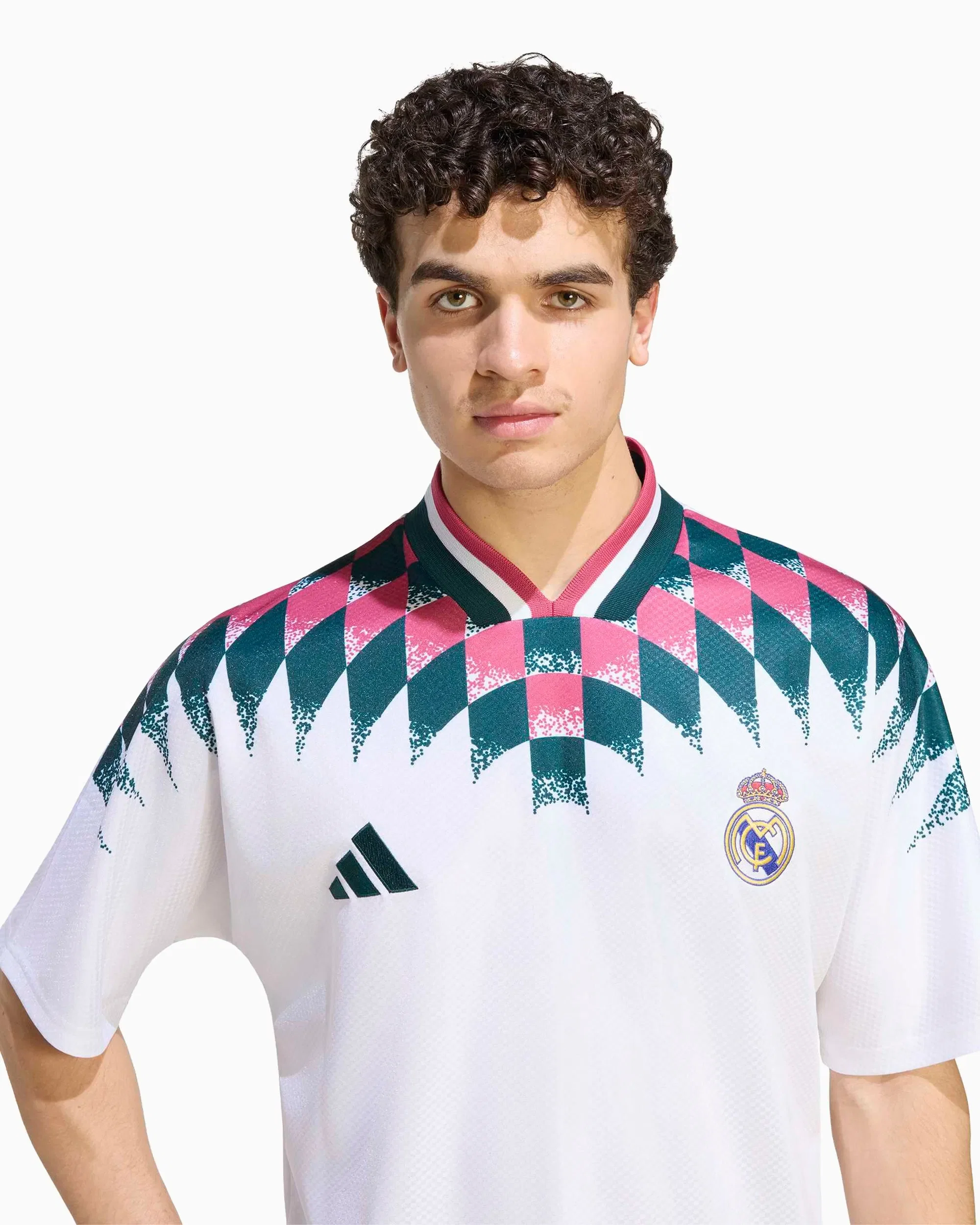 adidas Jersey T-Shirt con logo Relaxed adidas Originals Real Madrid C.F. Stadium para hombre