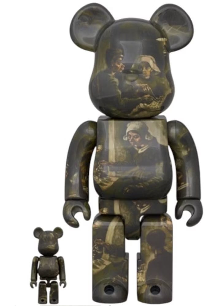 MEDICOM TOY BE@RBRICK Van Gogh The Potato Eaters 100% & 400%