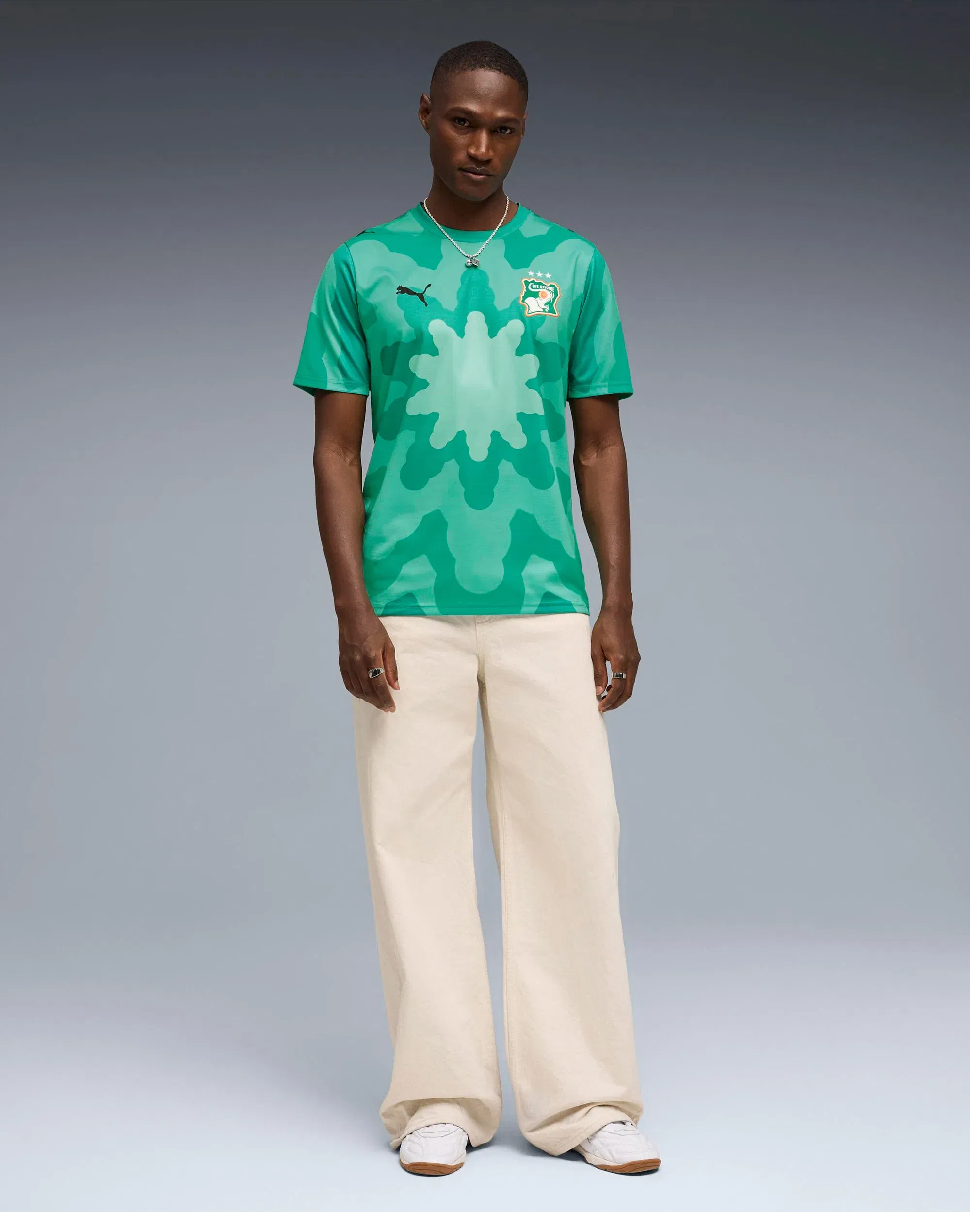 Puma Jersey T-Shirt con logo Puma x Salehe Bembury x Ivory Coast Goalkeepers para hombre