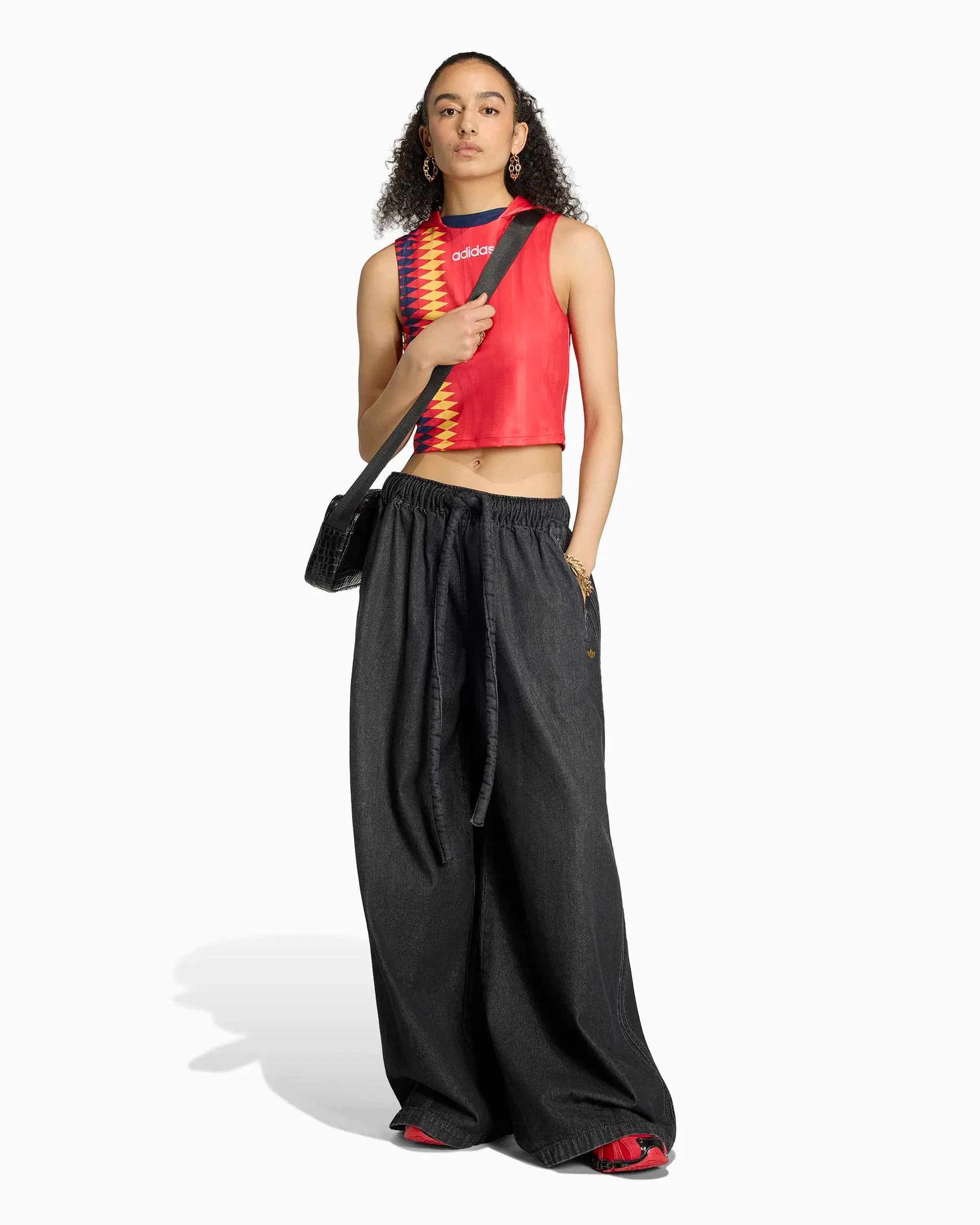 adidas Tank Top Crop adidas Originals Spain Reconstructed Bringback para mujer