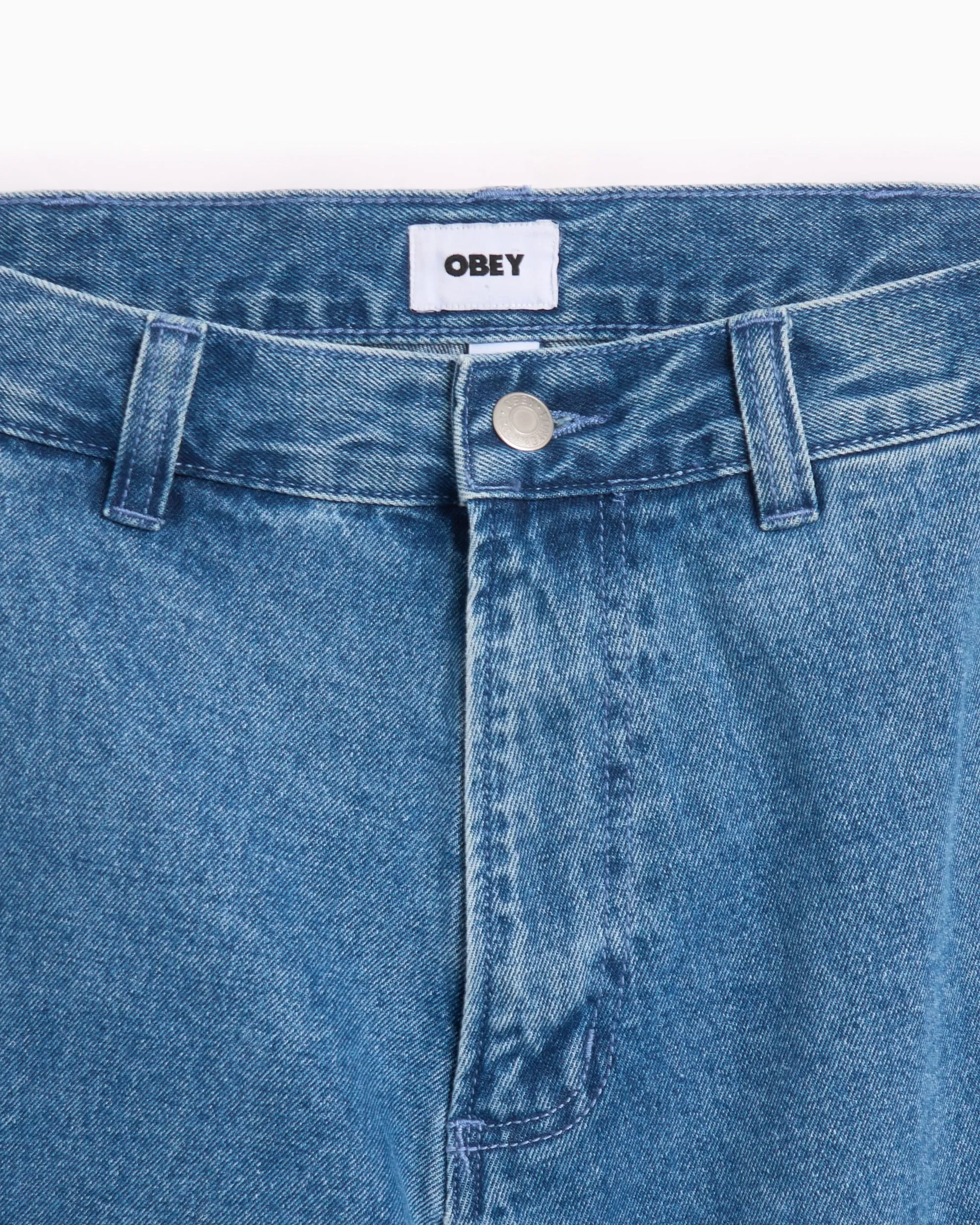 OBEY Clothing Pantalones vaqueros Relaxed OBEY Clothing Bigwig Double Knee Worker Men's Denim Pants para hombre