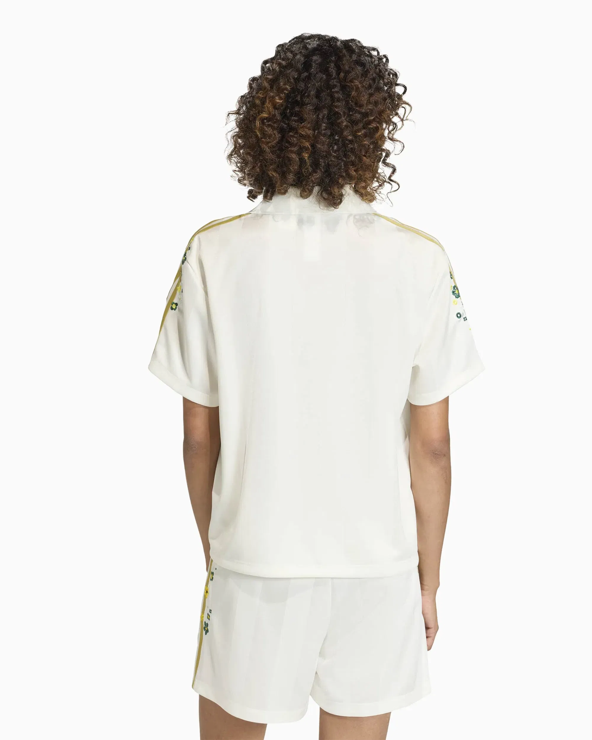 adidas Jersey T-Shirt con logo Relaxed adidas Originals x Liberty London para mujer