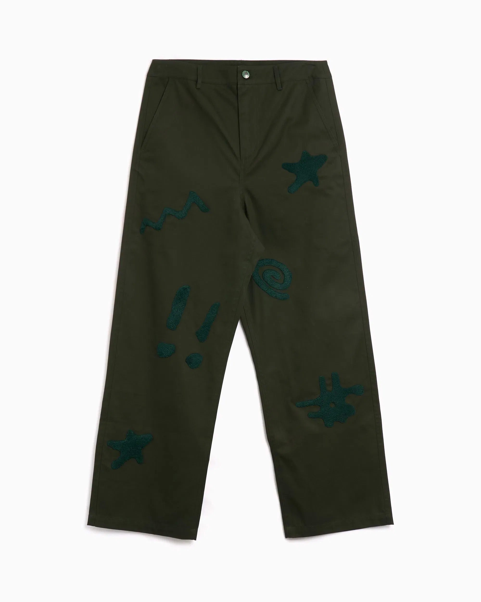 Brain Dead Pantalones Brain Dead Chenille Symbols Four Pocket Men's Pants para hombre