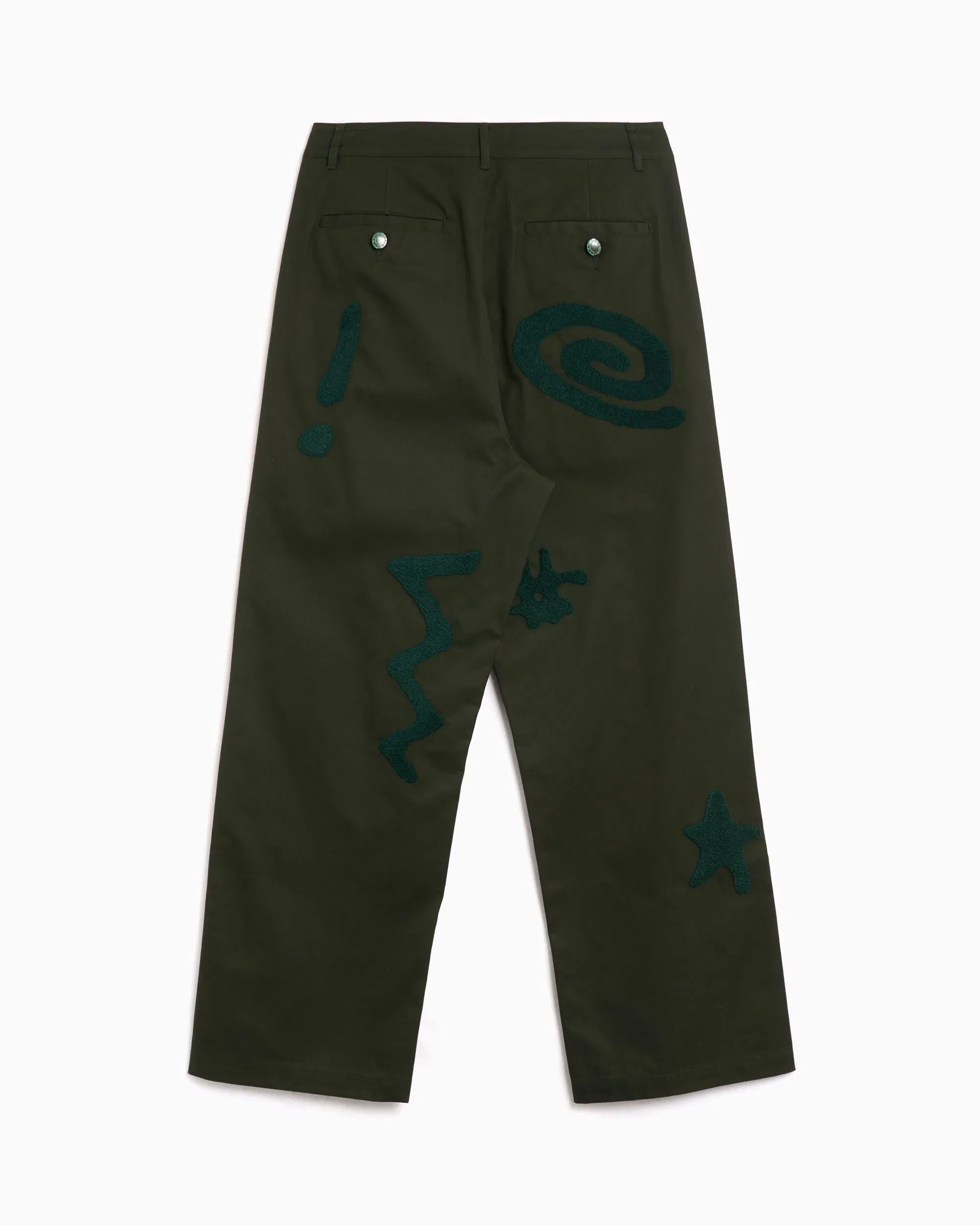 Brain Dead Pantalones Brain Dead Chenille Symbols Four Pocket Men's Pants para hombre