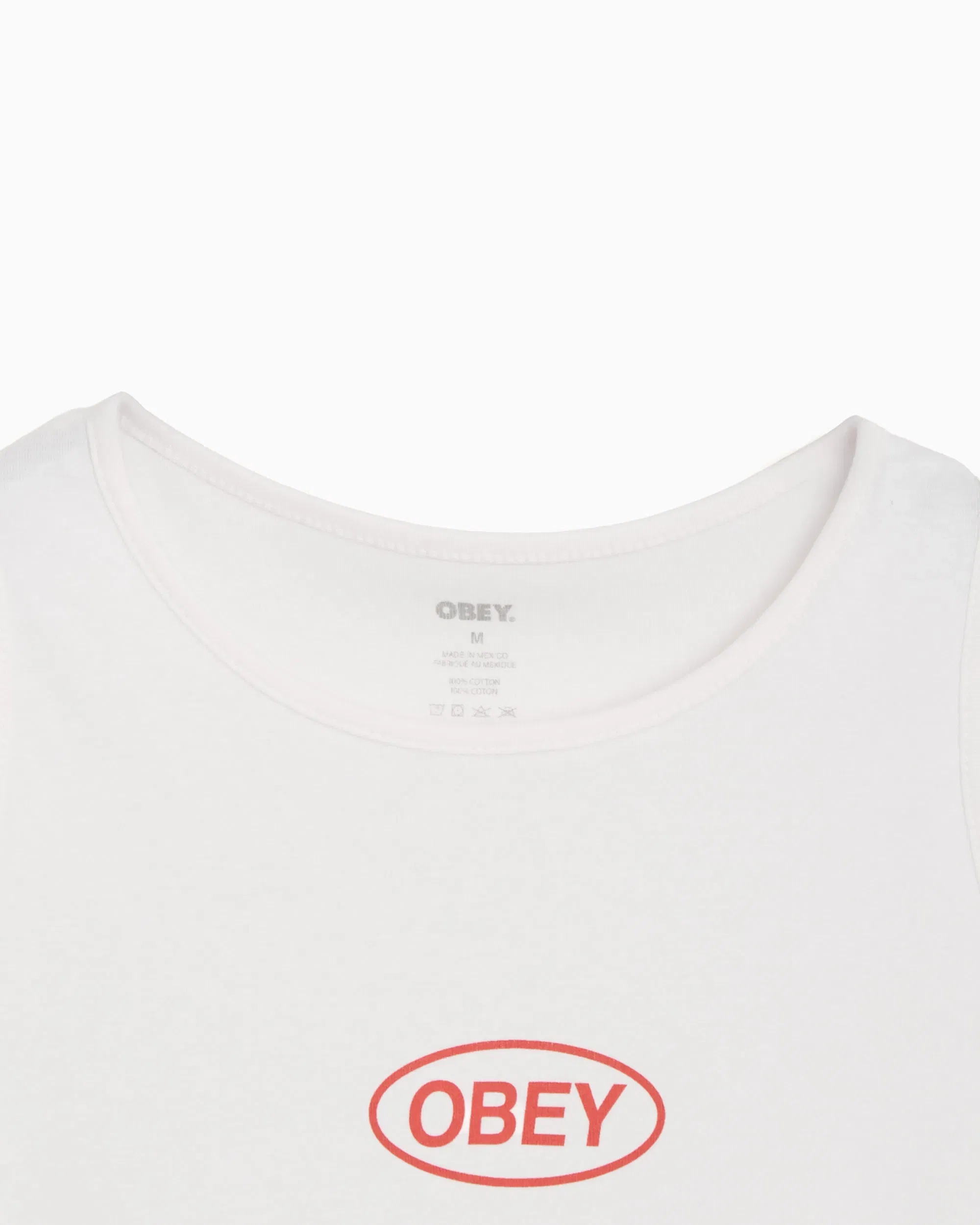 OBEY Clothing Tank Top con logo Slim OBEY Clothing Bold Oval para mujer