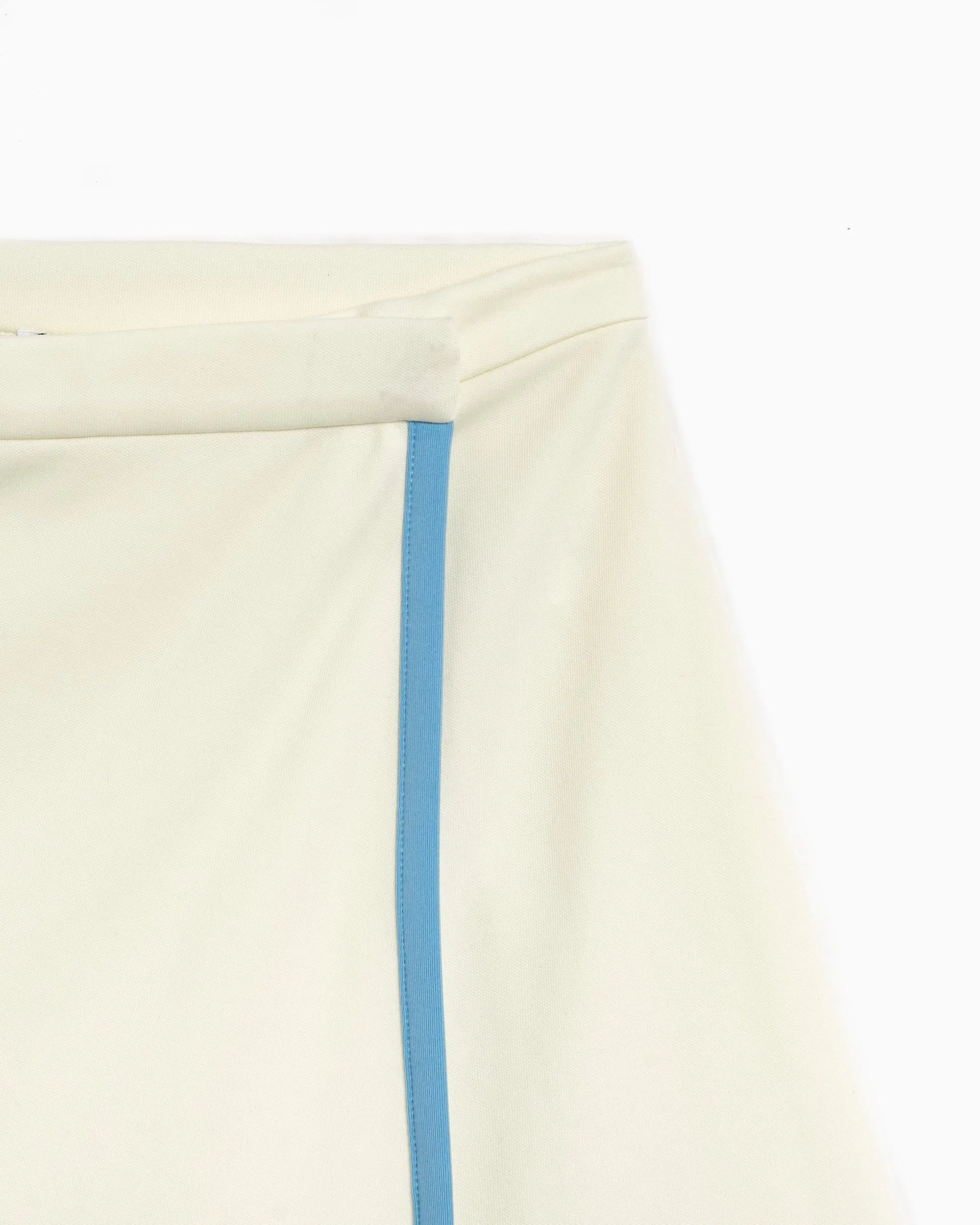 Sporty & Rich Falda Crop Sporty & Rich Serif Logo Embroidered Wrap Women's Skirt para mujer
