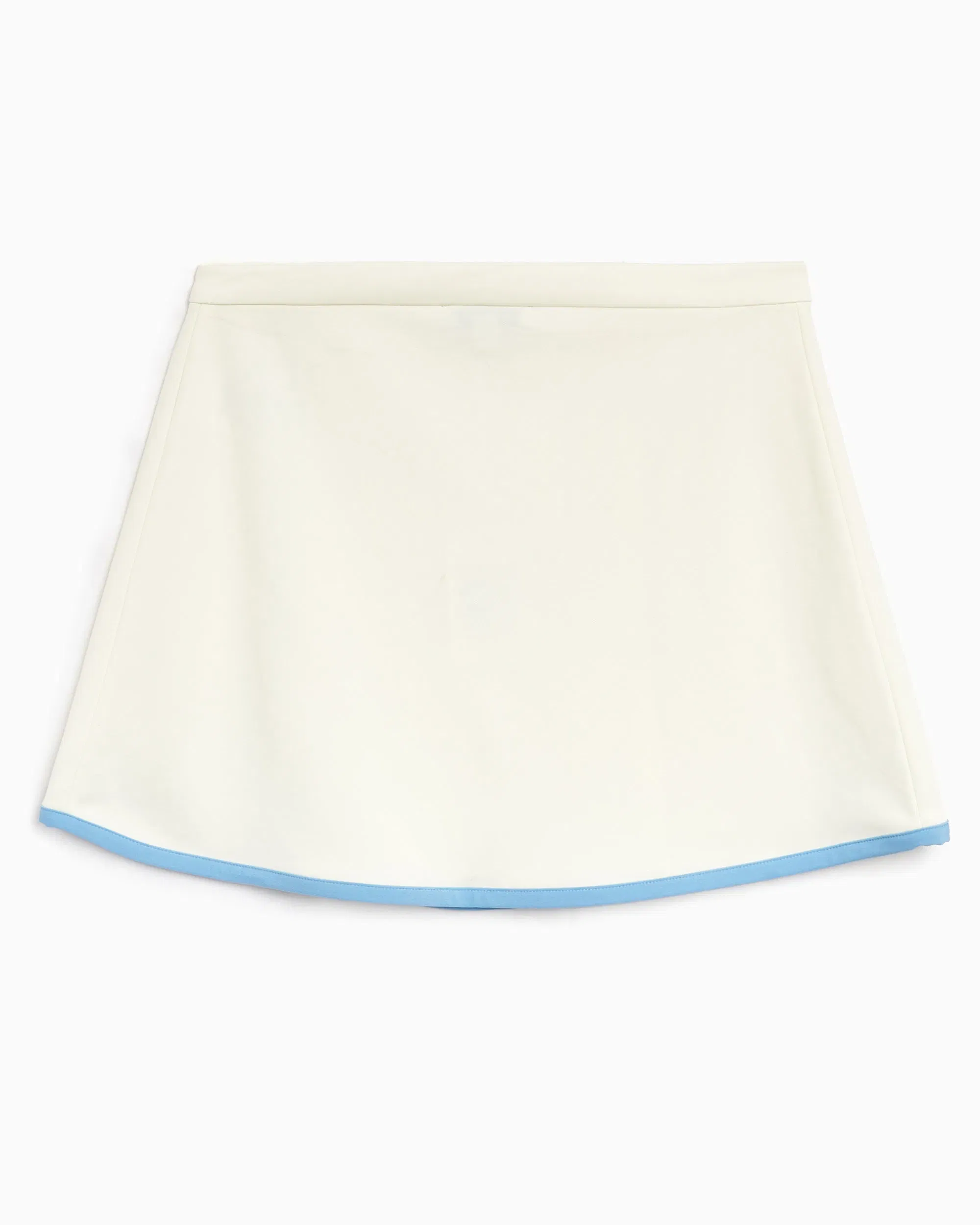 Sporty & Rich Falda Crop Sporty & Rich Serif Logo Embroidered Wrap Women's Skirt para mujer