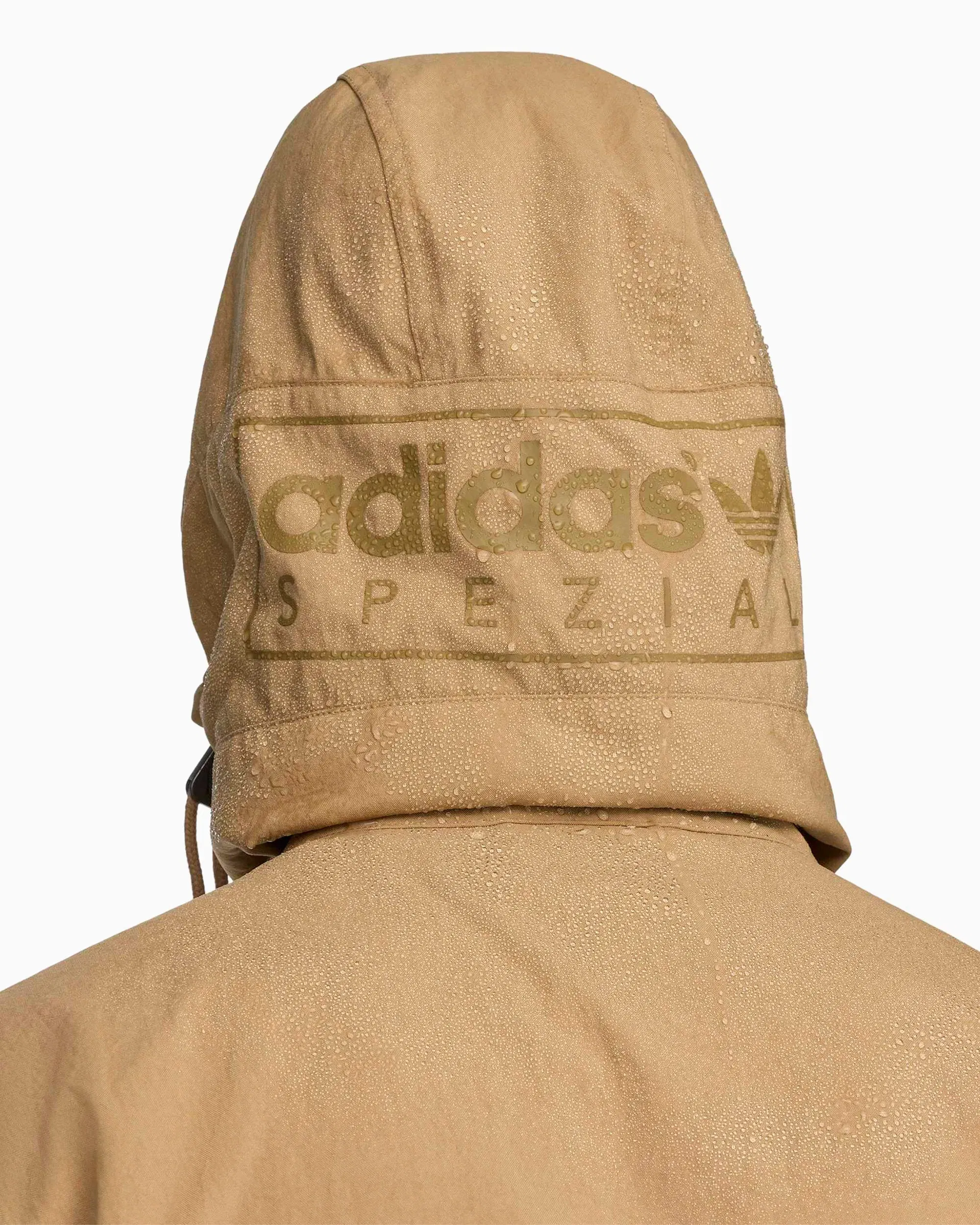 adidas Chaqueta ligera con logo adidas Originals SPZL Parka Longridge para hombre
