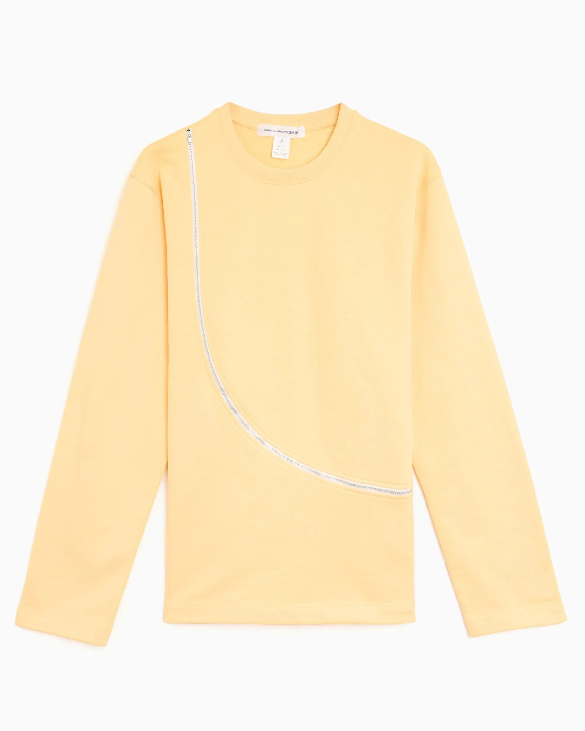 Comme Des Garçons Shirt Camiseta de manga larga Con cremallera Comme Des Garçons Shirt para hombre