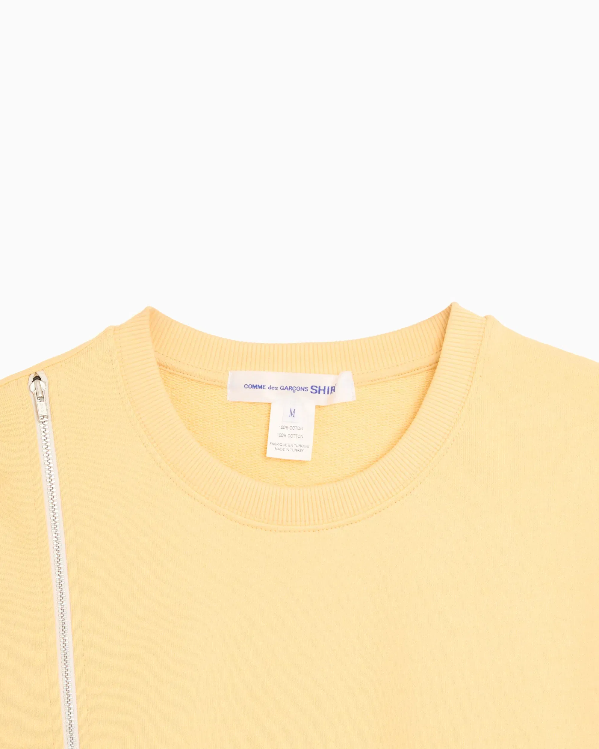 Comme Des Garçons Shirt Camiseta de manga larga Con cremallera Comme Des Garçons Shirt para hombre
