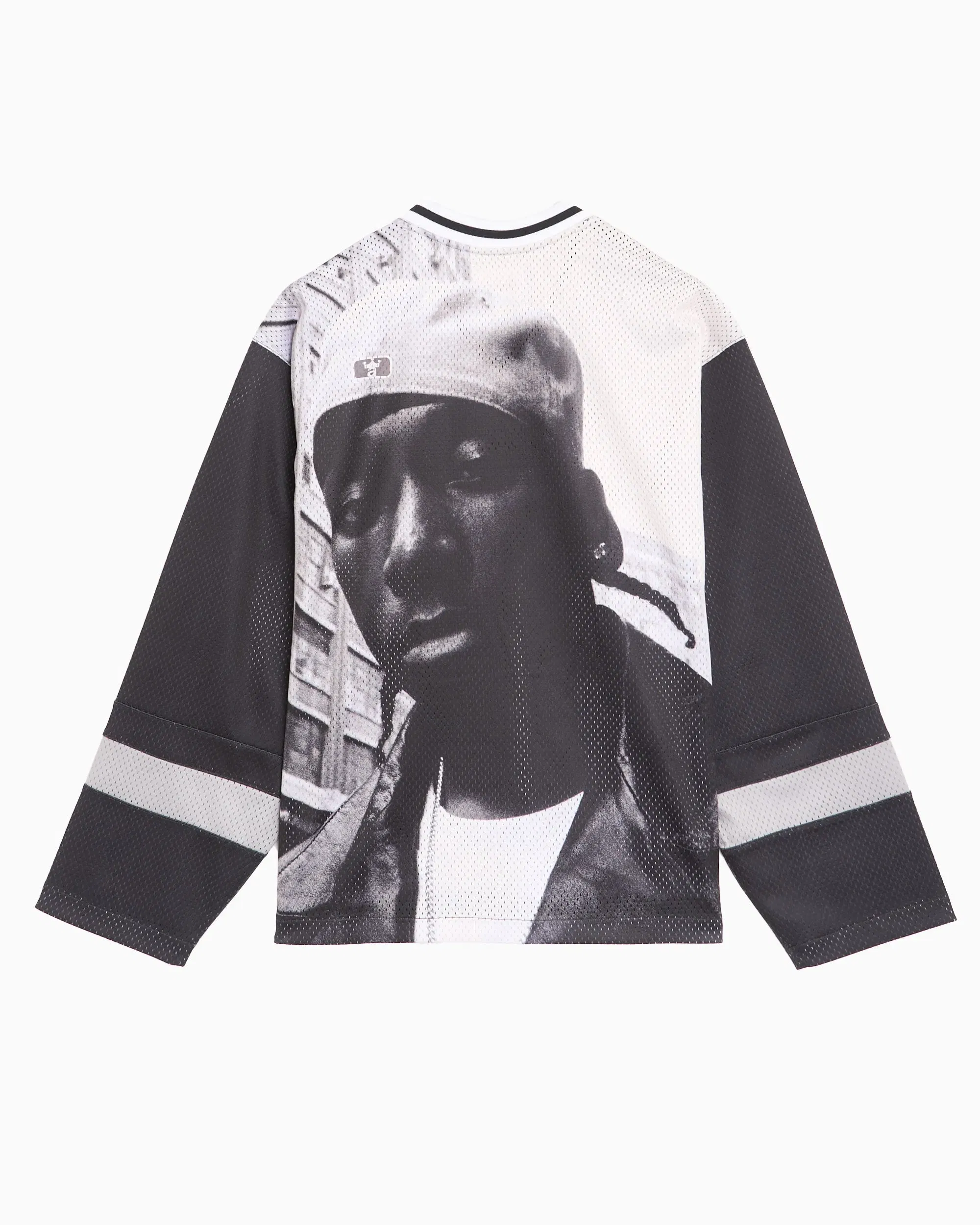 Awake NY Jersey T-Shirt con gráfico Relaxed de manga larga Awake NY x Big L "The Big Picture" para hombre