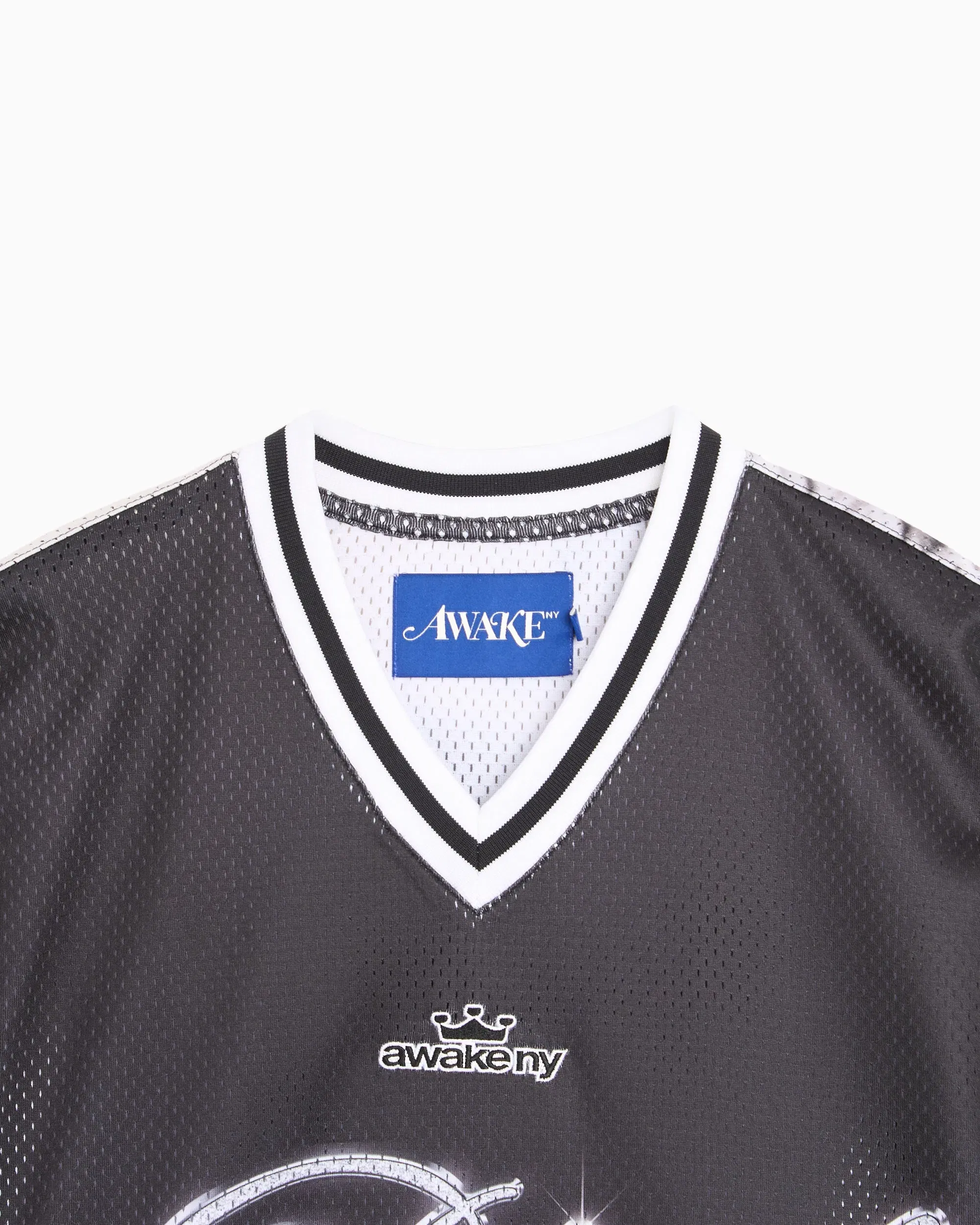 Awake NY Jersey T-Shirt con gráfico Relaxed de manga larga Awake NY x Big L "The Big Picture" para hombre