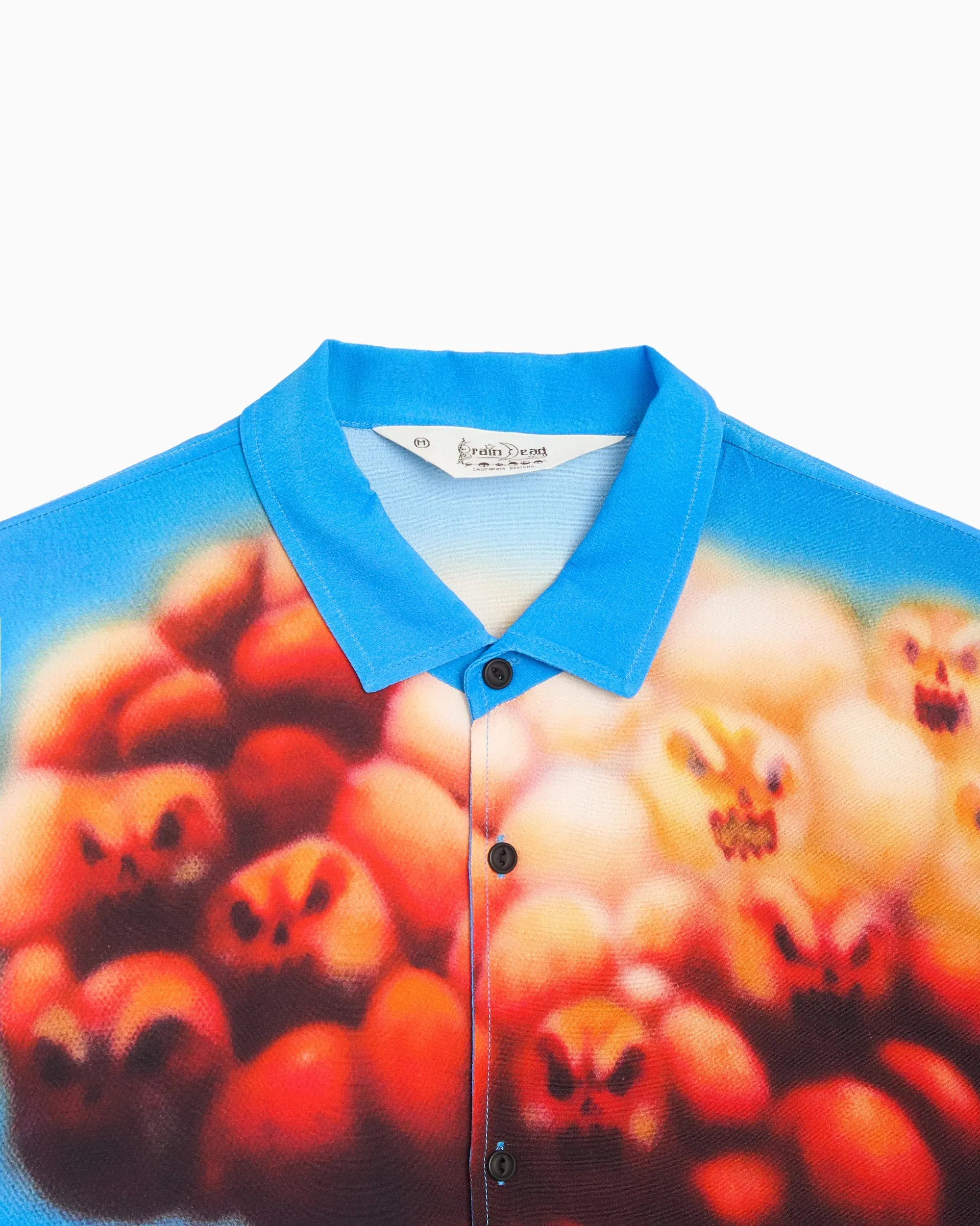 Brain Dead Jersey T-Shirt con gráfico Relaxed Brain Dead Explosion para hombre