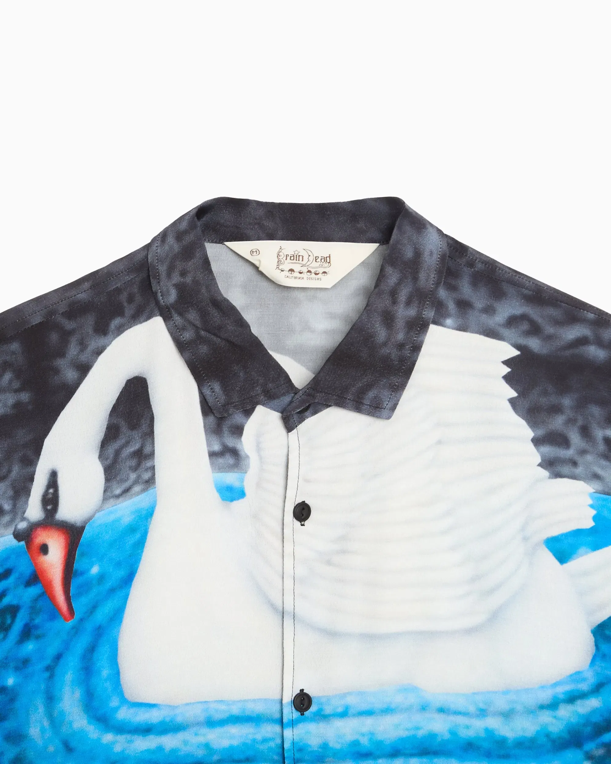 Brain Dead Jersey T-Shirt con gráfico Relaxed Brain Dead Copia para hombre