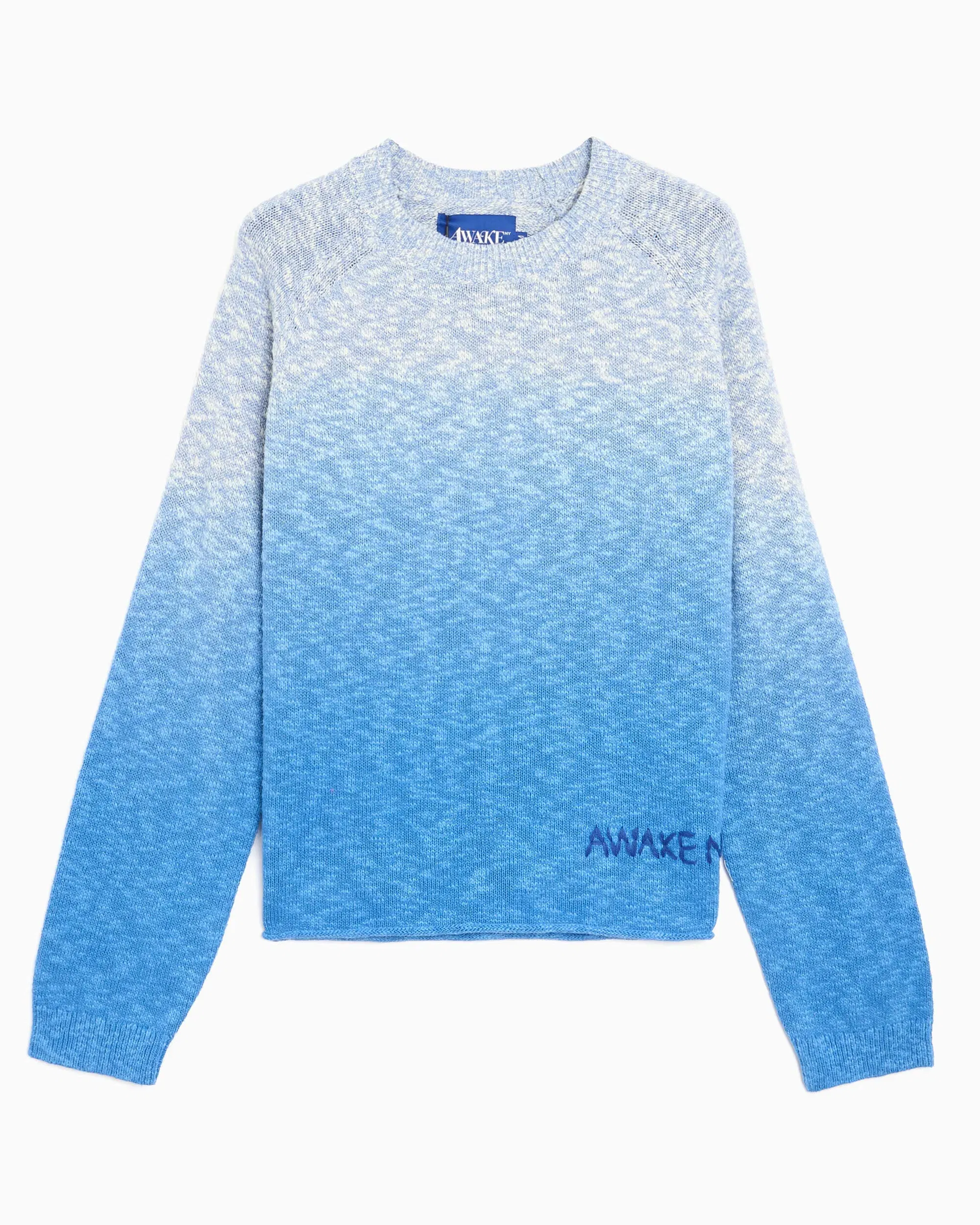 Awake NY Jersey bordado Relaxed Awake NY Hand Dip-Dyed para hombre