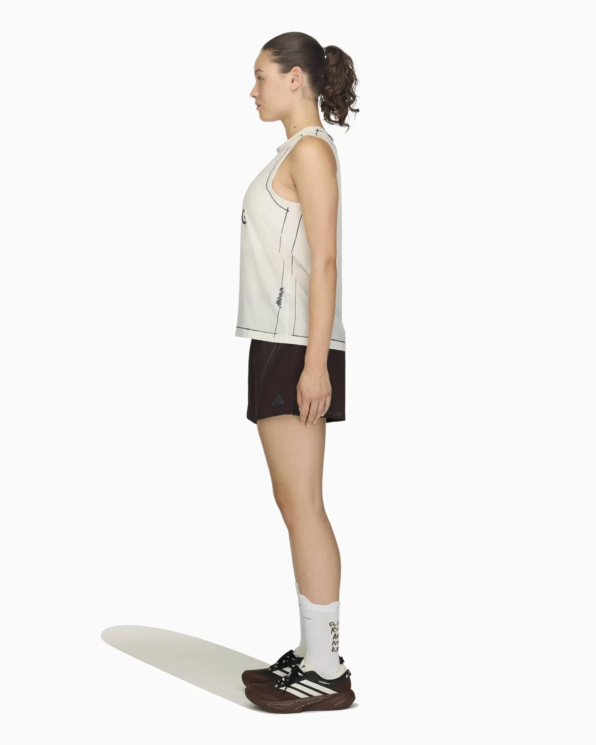 adidas Tank Top con gráfico adidas Performance x Song For The Mute Running adi365 para mujer
