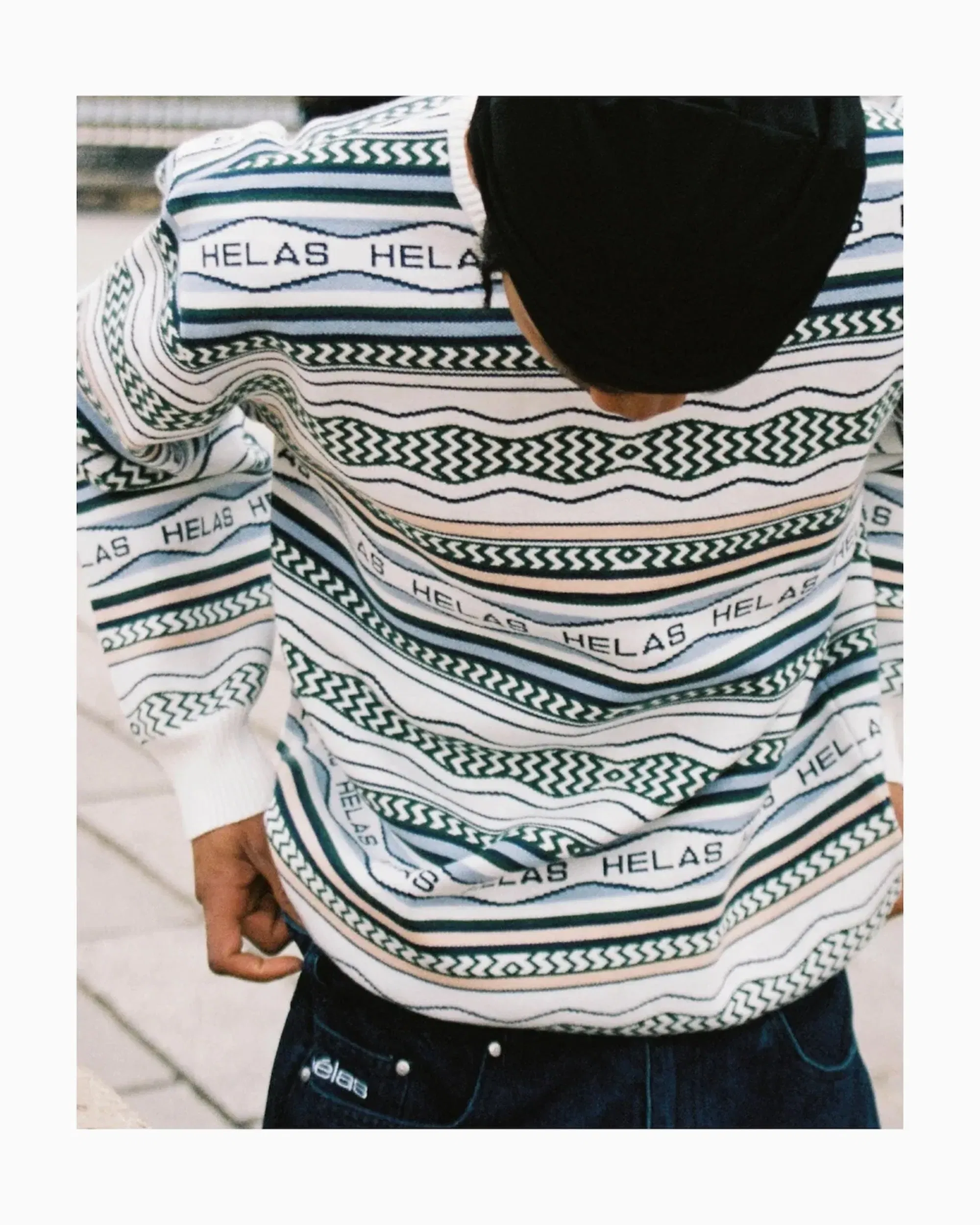 Hélas. Jersey con gráfico Relaxed Hélas. Kool para hombre