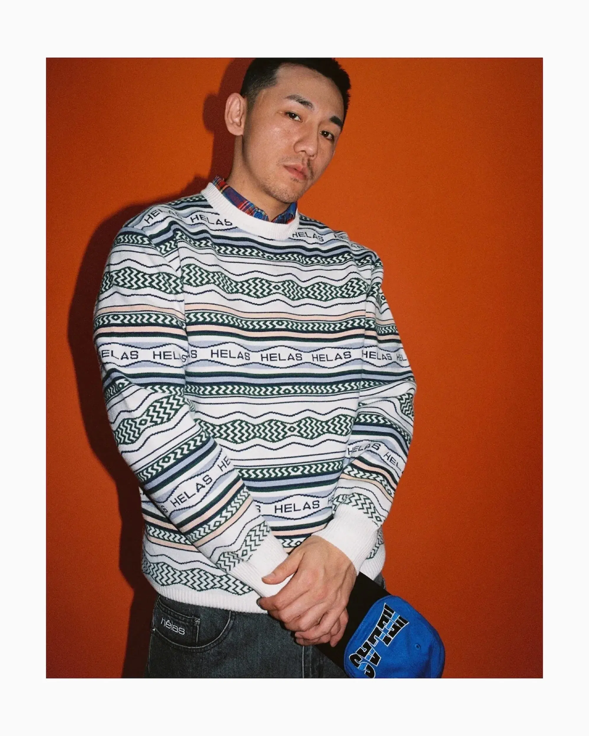 Hélas. Jersey con gráfico Relaxed Hélas. Kool para hombre
