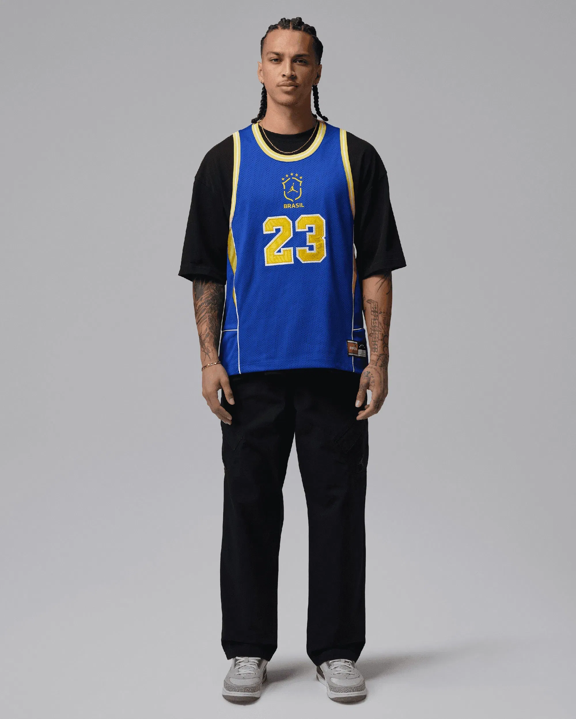 Air Jordan Tank Top con logo Relaxed Jordan Essentials Brasil para hombre