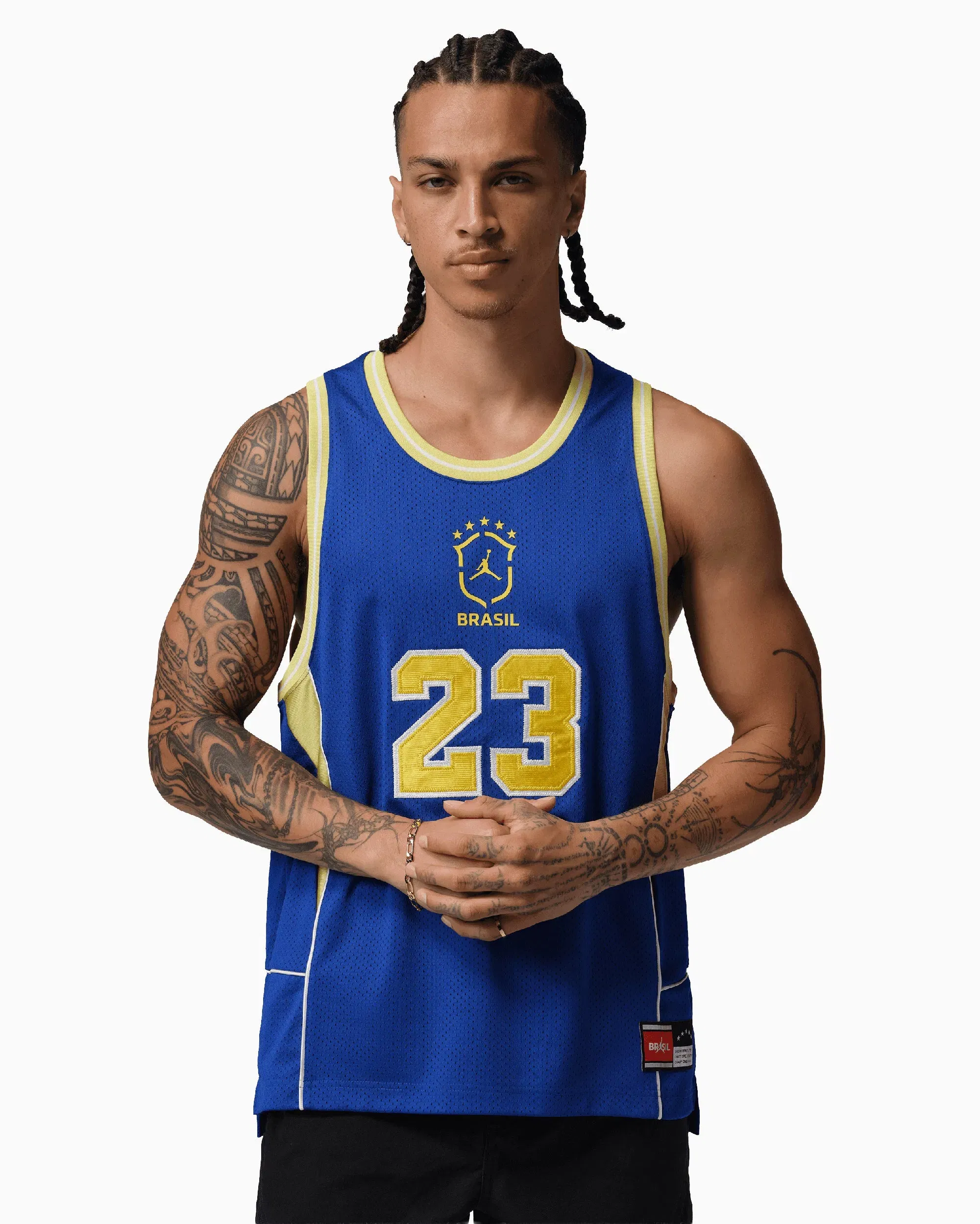 Air Jordan Tank Top con logo Relaxed Jordan Essentials Brasil para hombre
