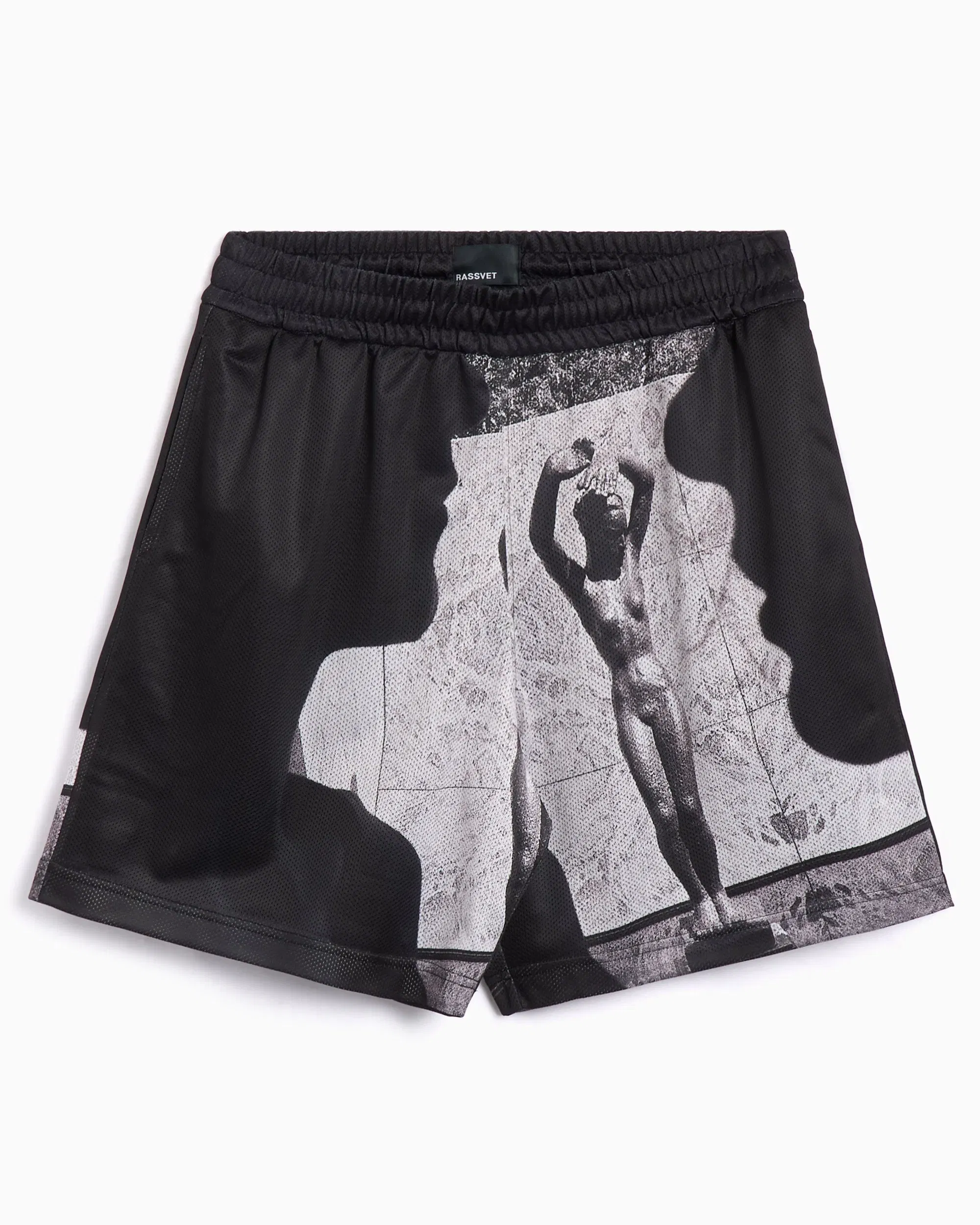 RASSVET Pantalones cortos Rassvet La Melancolia Statue Men's Track Shorts para hombre