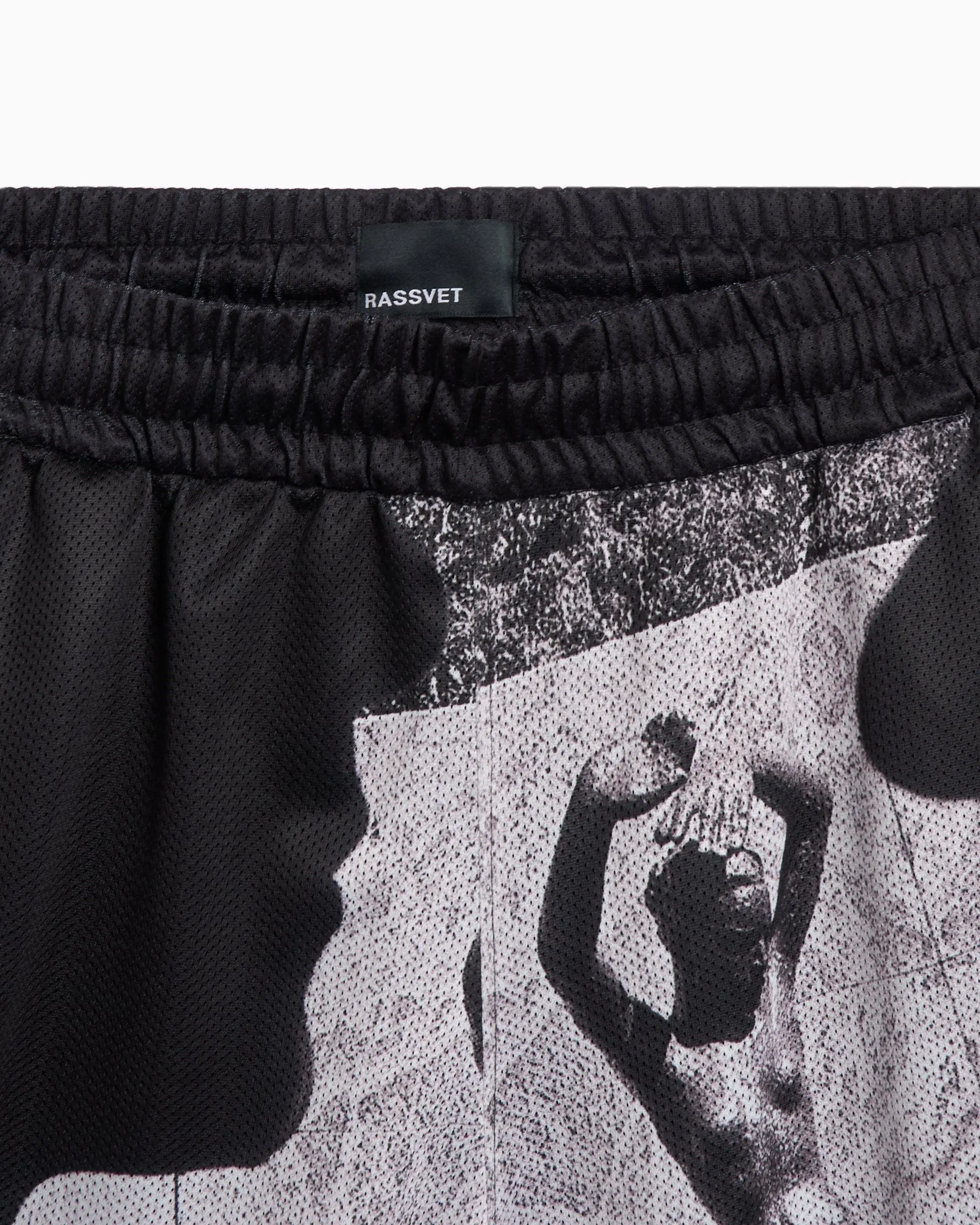 RASSVET Pantalones cortos Rassvet La Melancolia Statue Men's Track Shorts para hombre