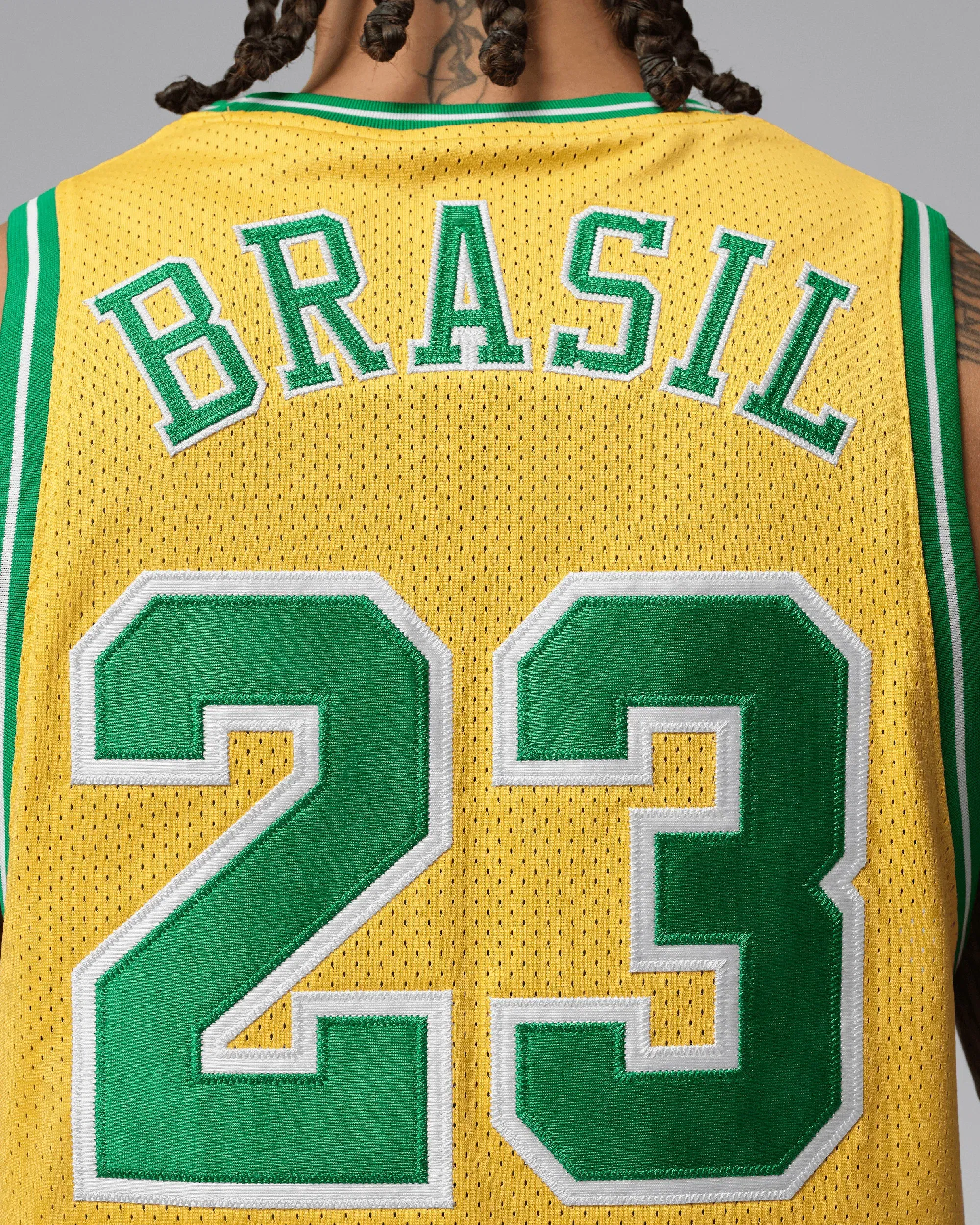 Air Jordan Jersey T-Shirt con logo Relaxed Jordan Brasil para hombre