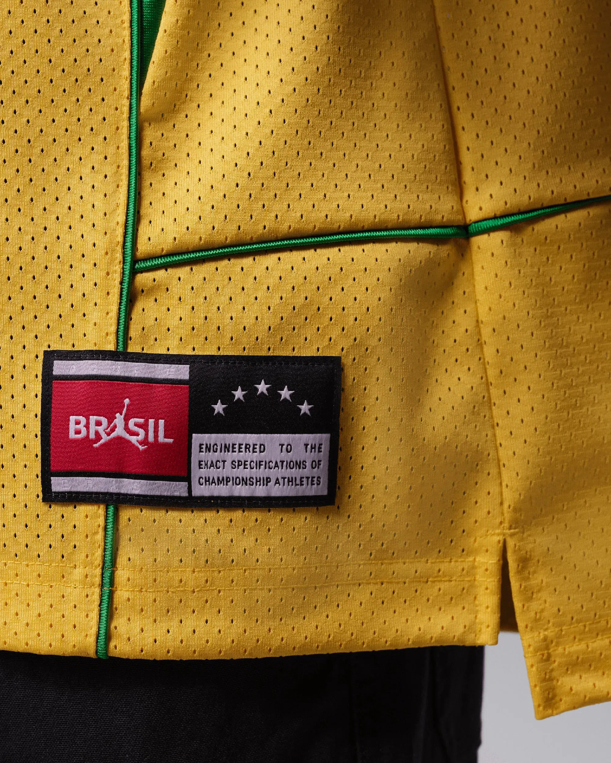 Air Jordan Jersey T-Shirt con logo Relaxed Jordan Brasil para hombre