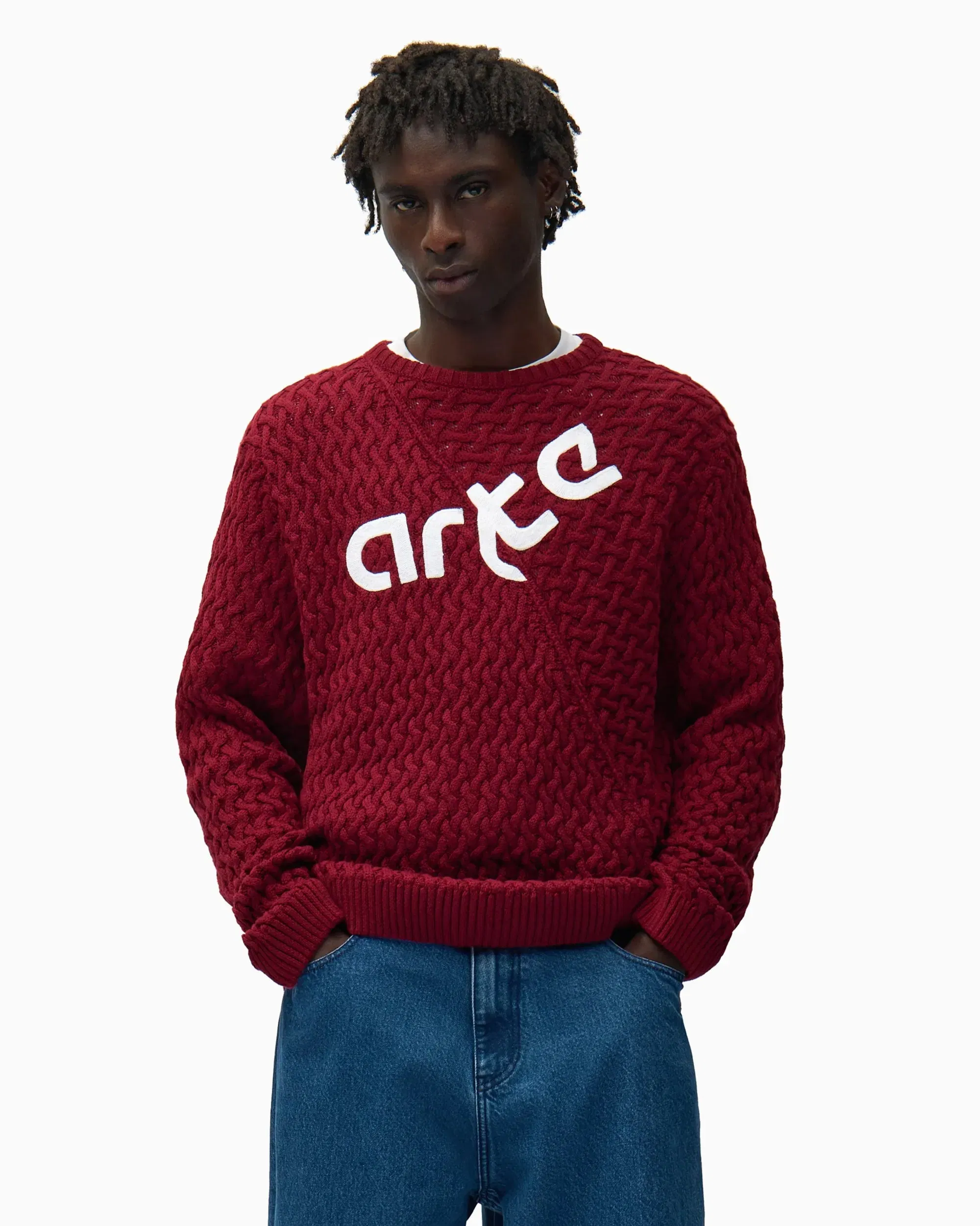 Arte Antwerp Jersey con logo Arte Antwerp Distorted para hombre