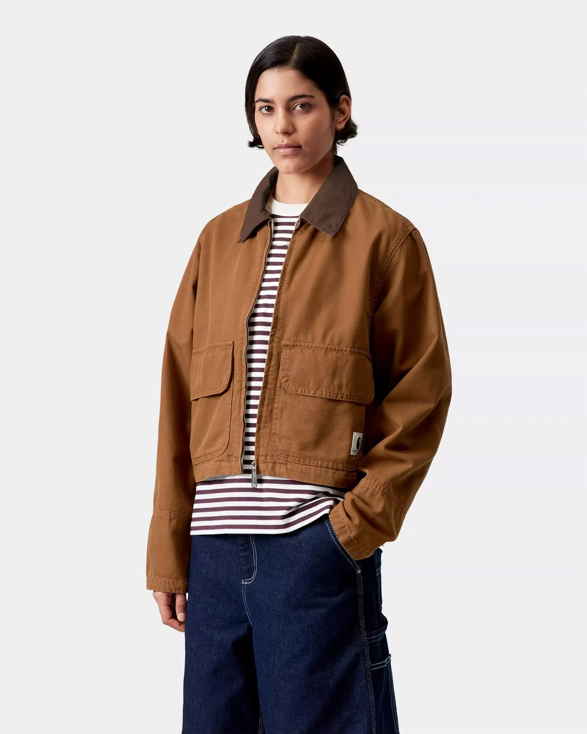 Carhartt WIP Work Jacket Crop Carhartt WIP Prescott para mujer