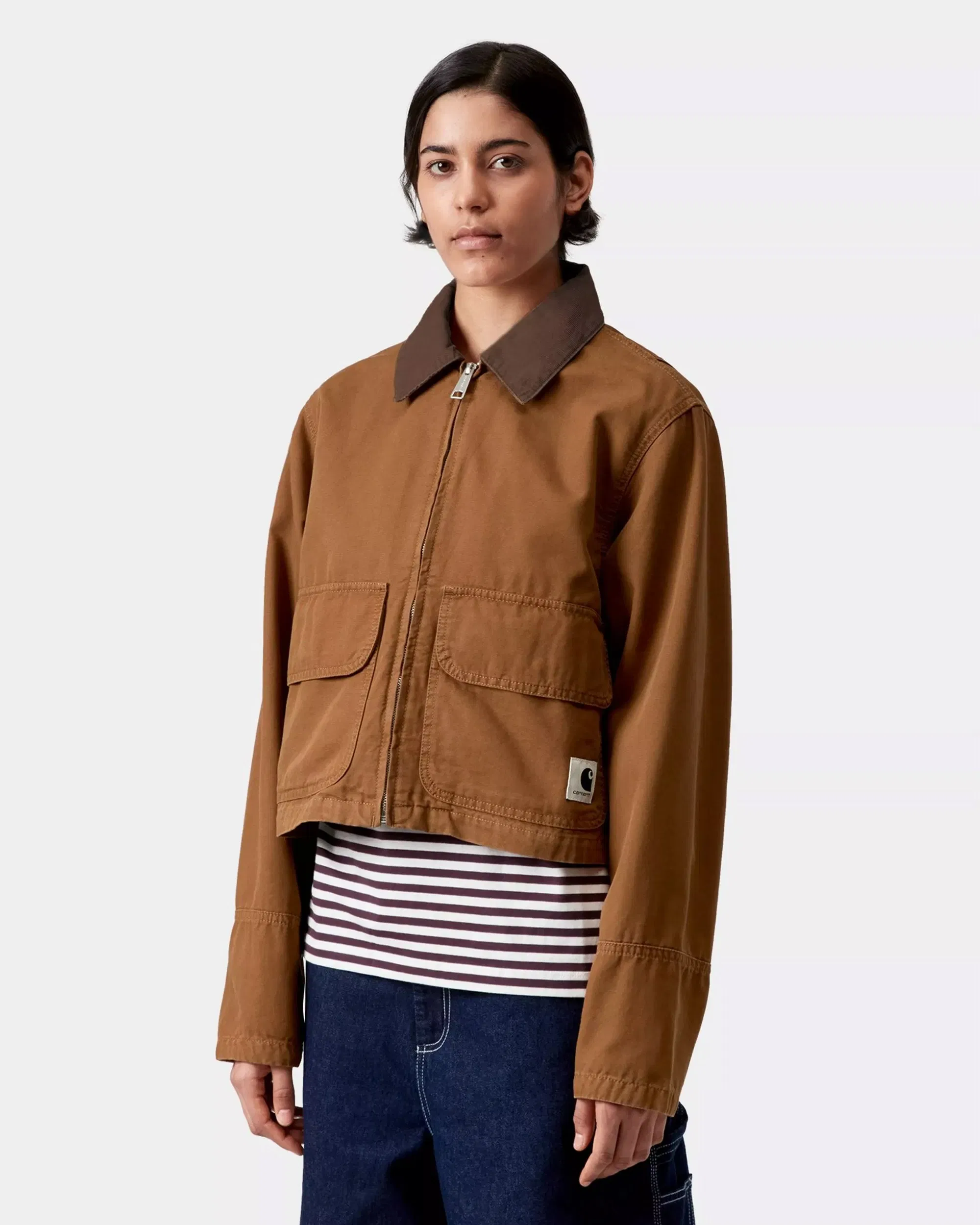 Carhartt WIP Work Jacket Crop Carhartt WIP Prescott para mujer