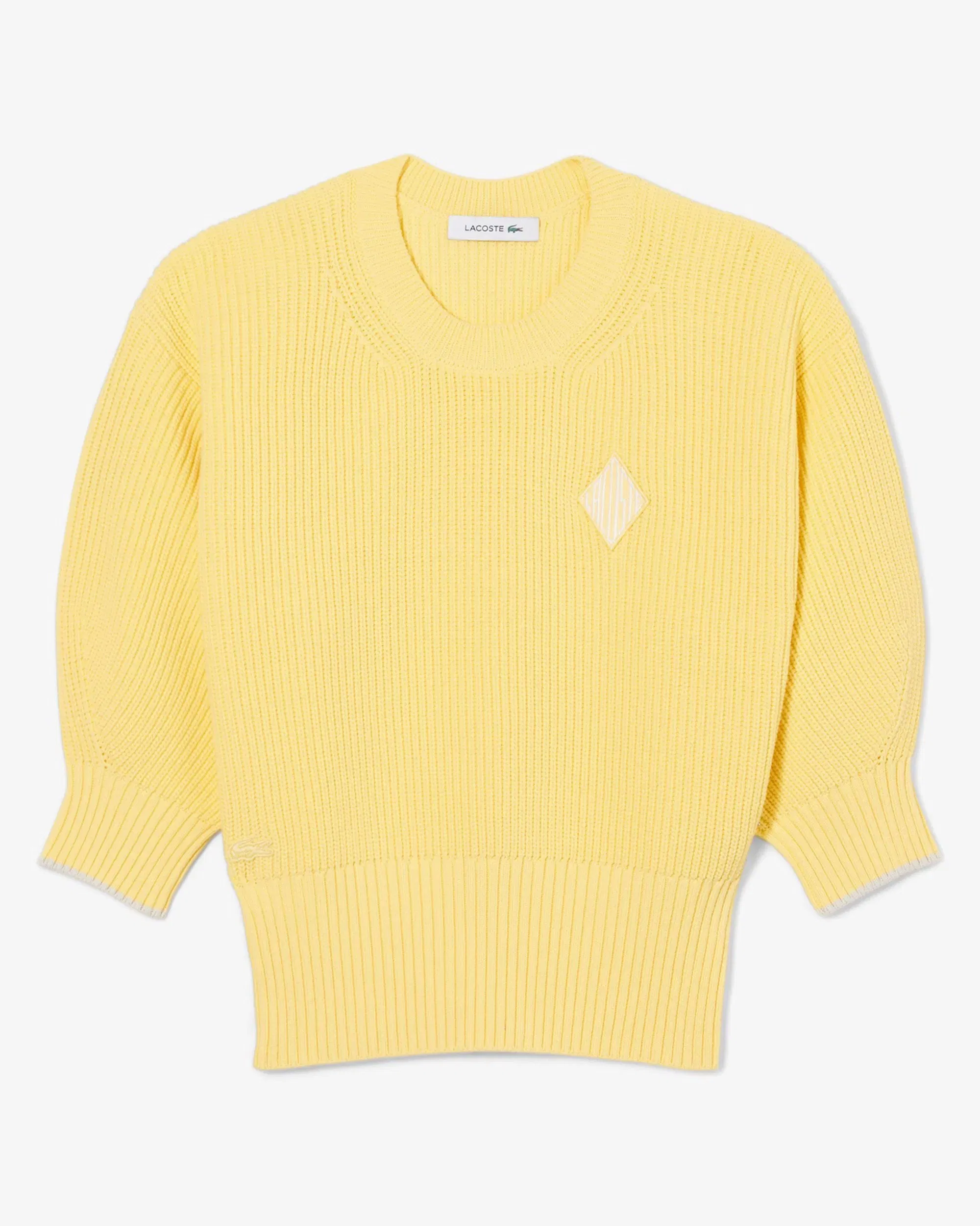 Lacoste Jersey Relaxed de cuello redondo Lacoste para mujer
