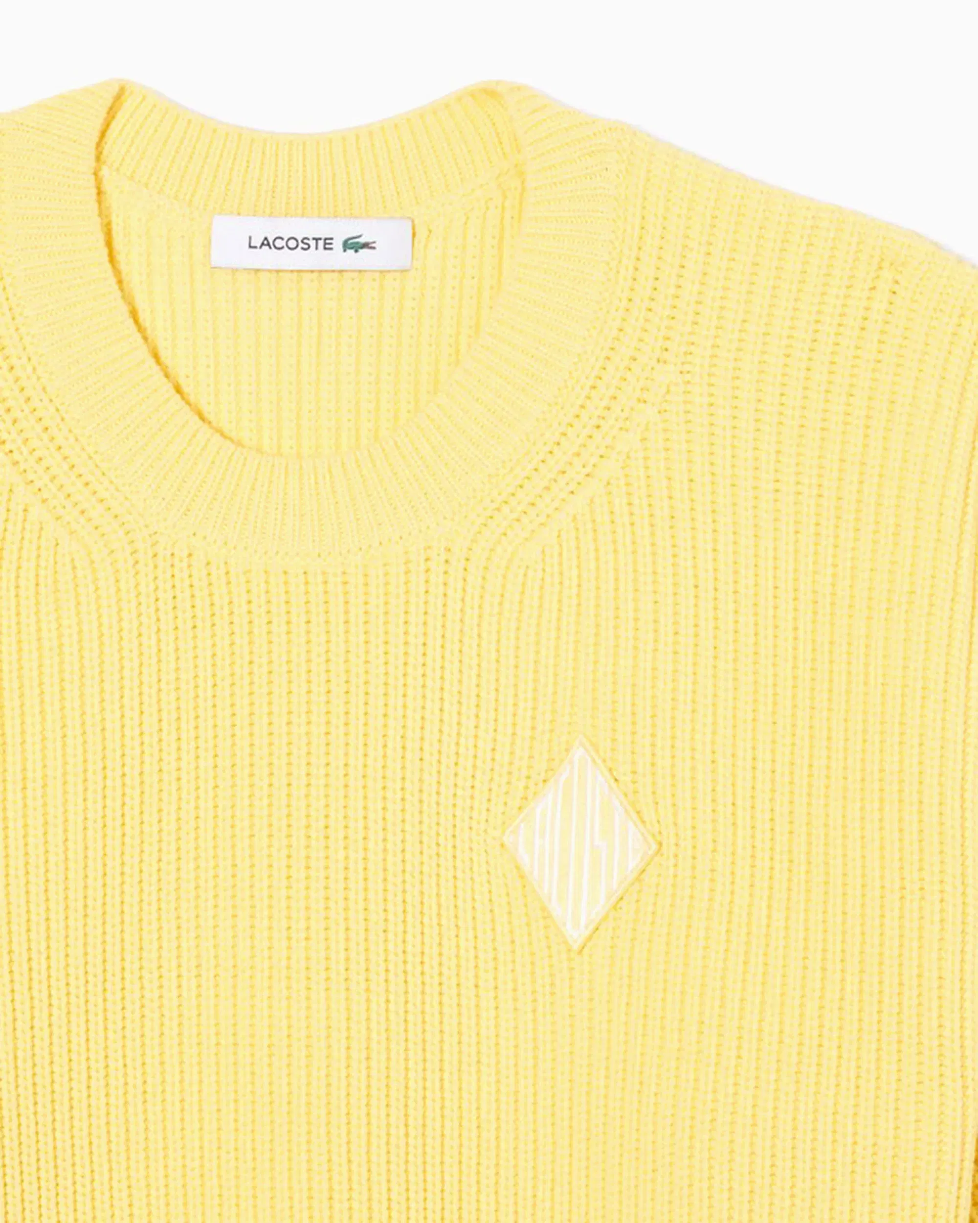 Lacoste Jersey Relaxed de cuello redondo Lacoste para mujer