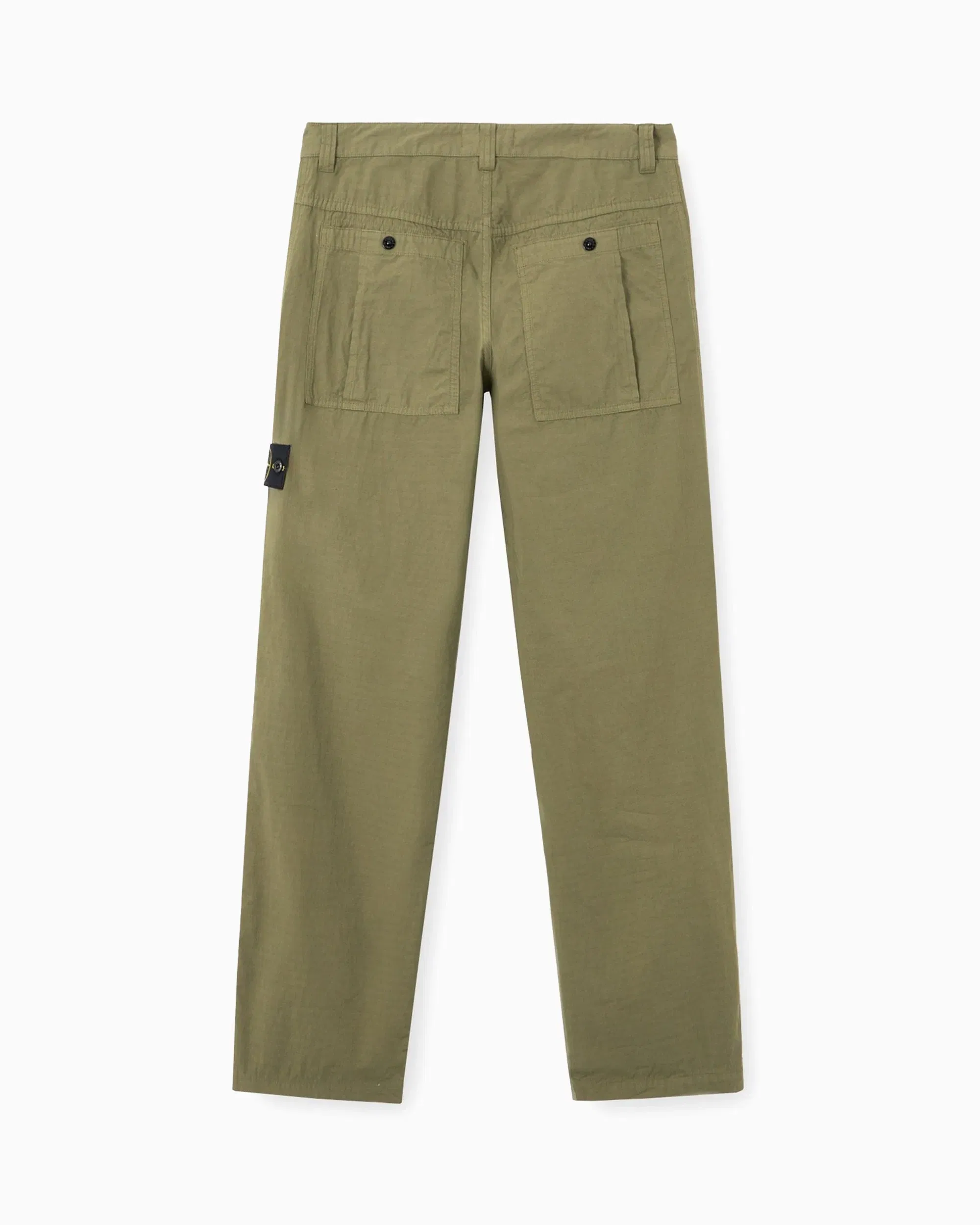 Stone Island Pantalones chinos Relaxed Stone Island Mercerised Cotton Ripstop para hombre