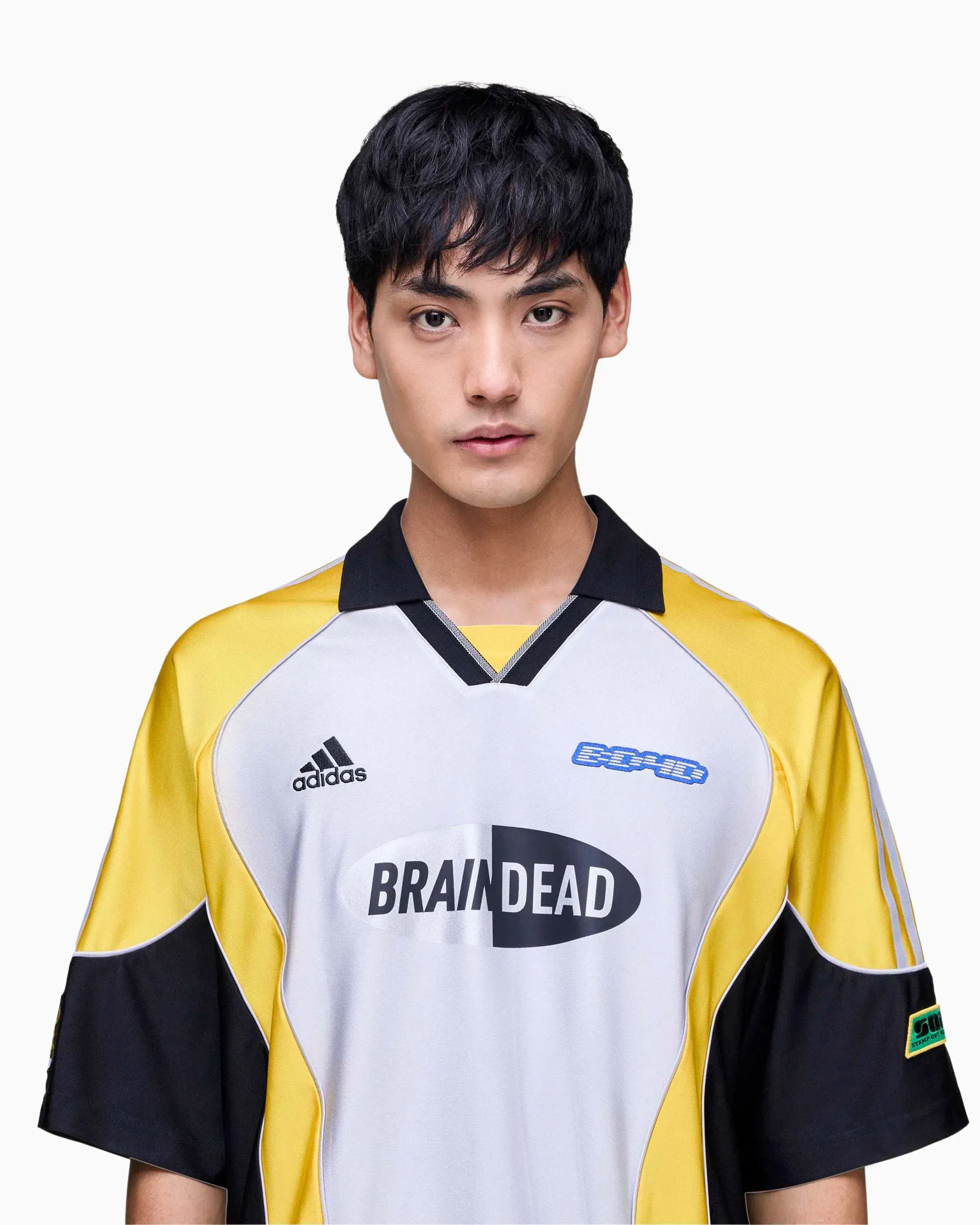adidas Jersey T-Shirt Oversize adidas Originals x Brain Dead para hombre