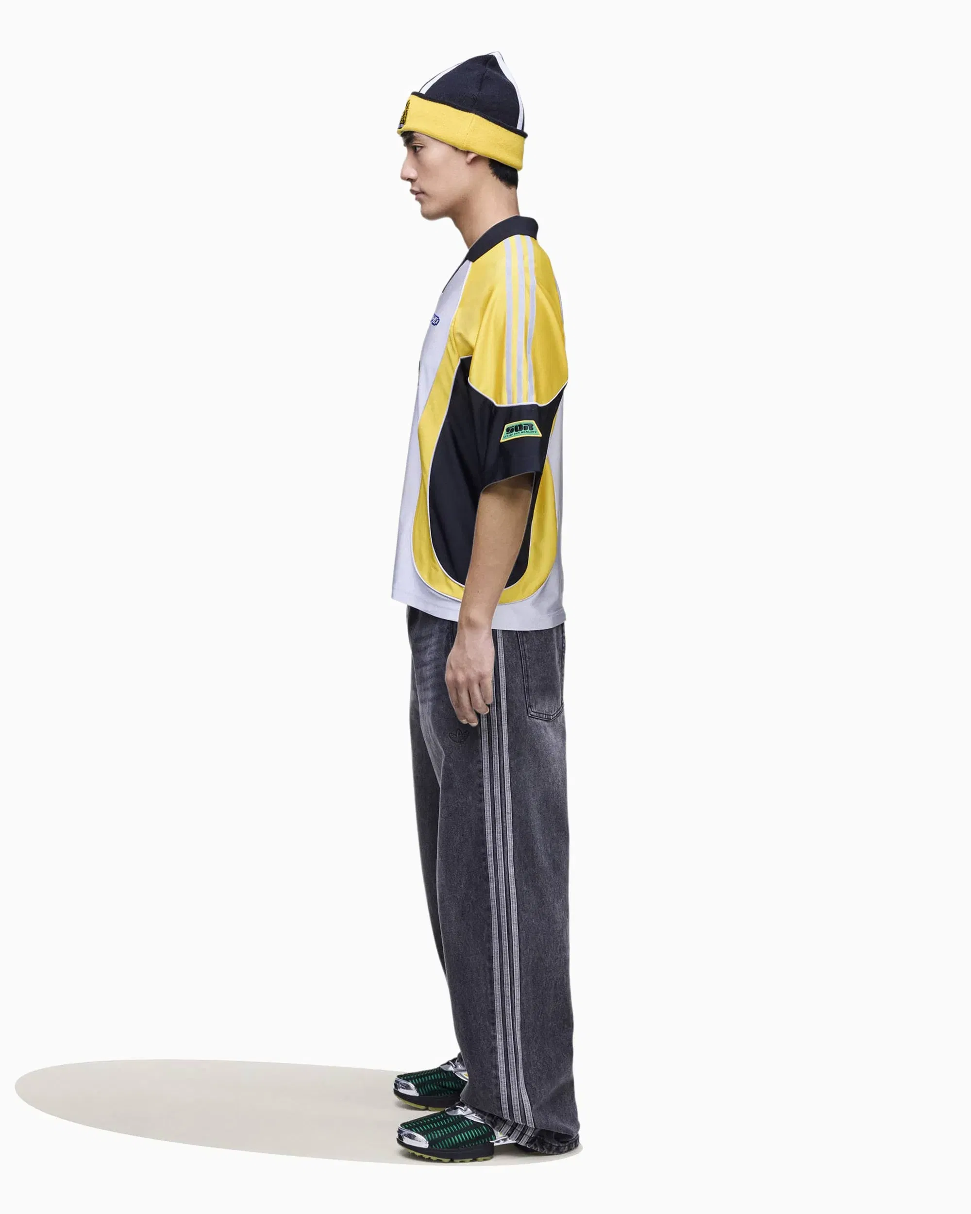 adidas Jersey T-Shirt Oversize adidas Originals x Brain Dead para hombre