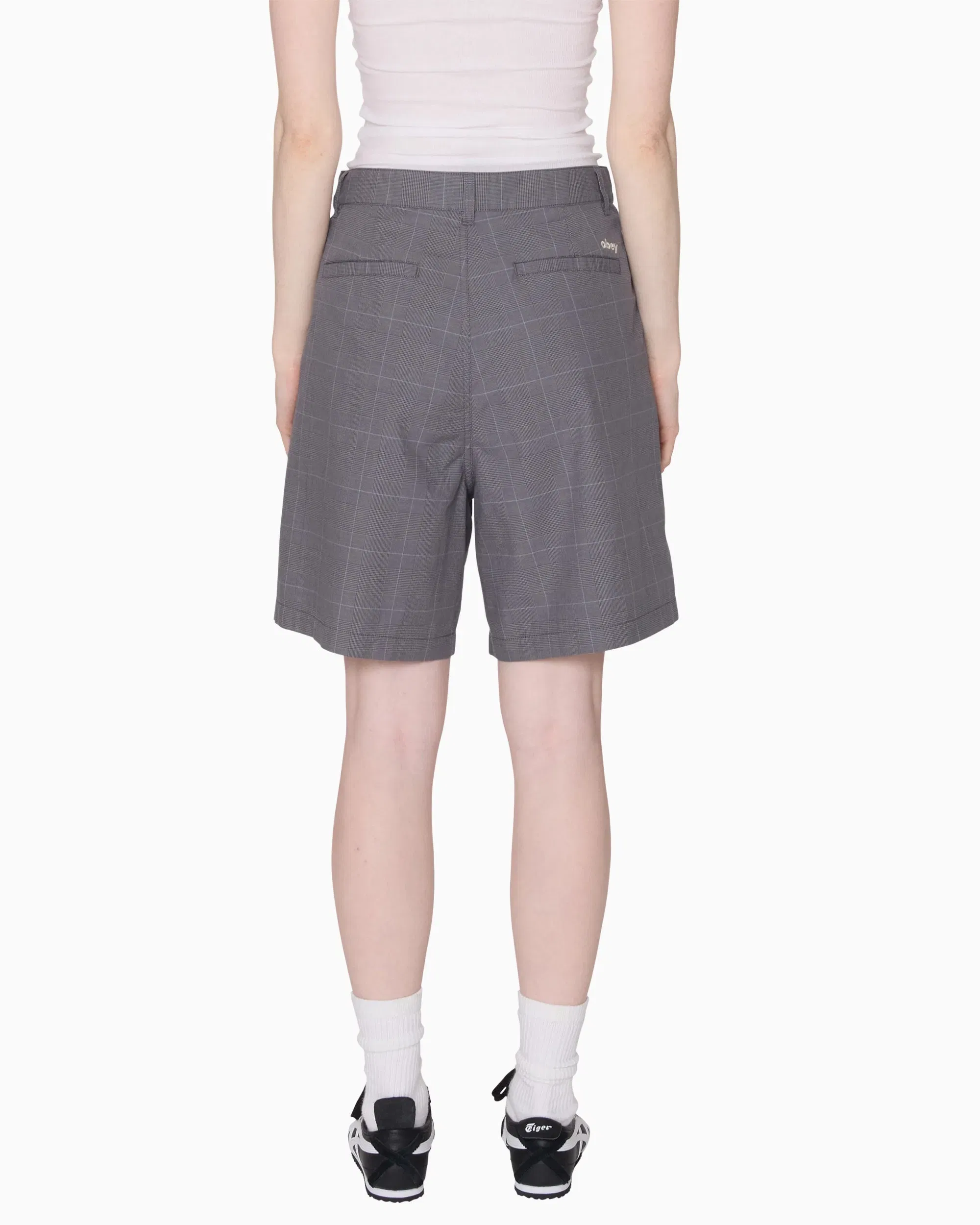 OBEY Clothing Pantalones chinos Relaxed A cuadros OBEY Clothing Olivia para mujer