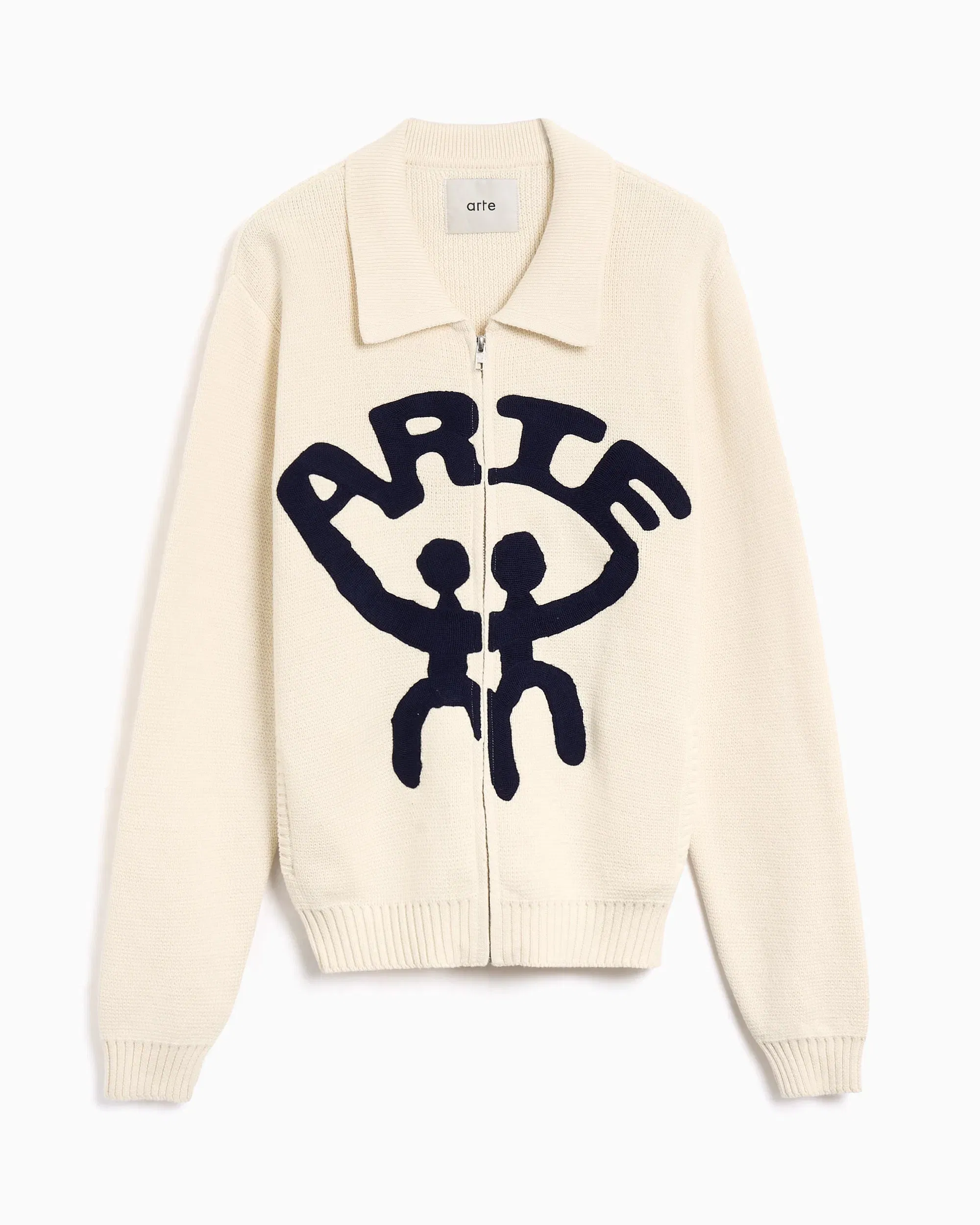 Arte Antwerp Cardigan con logo Arte Antwerp All Together Cardigan para hombre